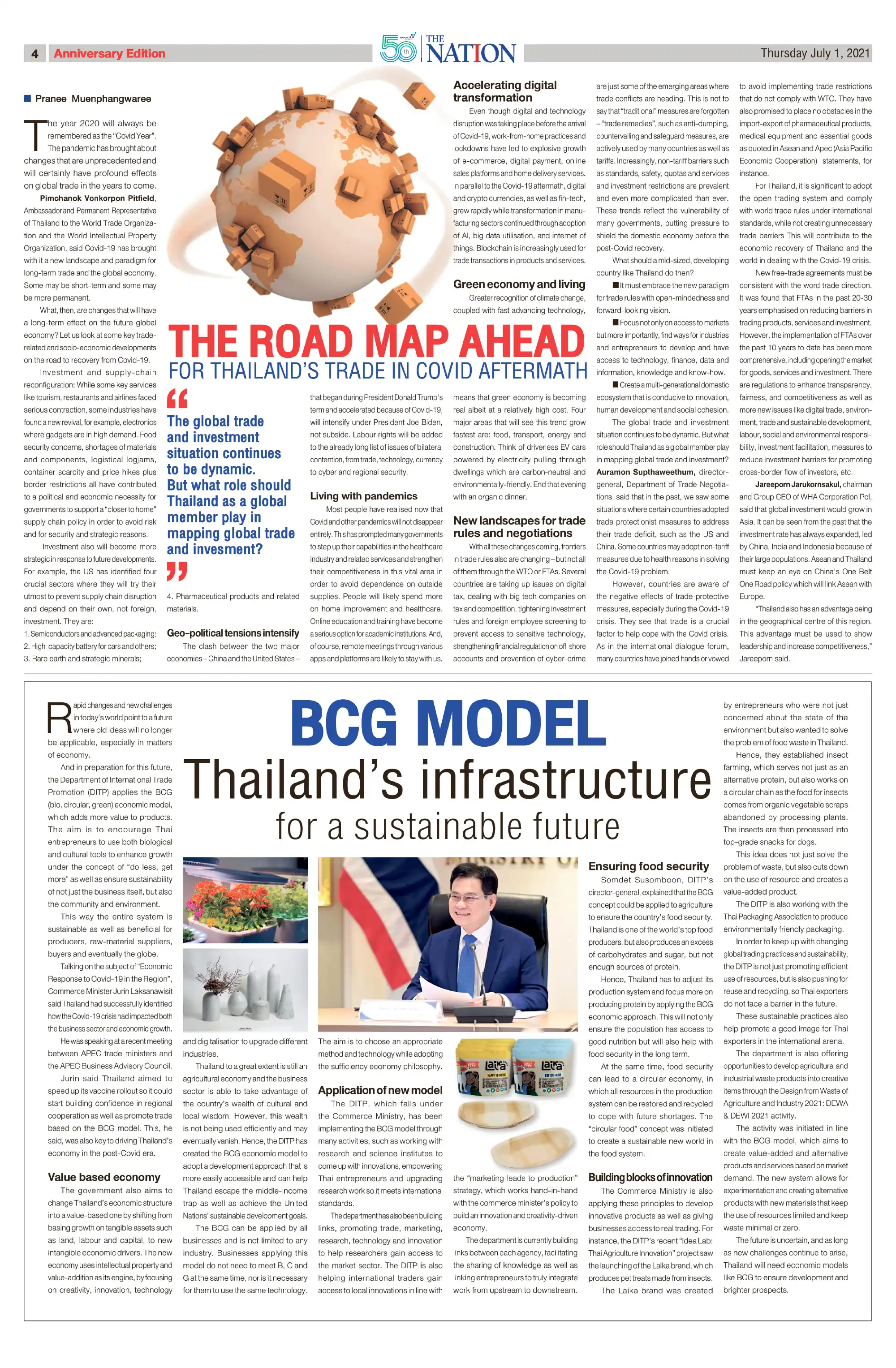 THE ROAD MAP AHEAD FOR THAILAND’S TRADE IN COVID AFTERMATH
