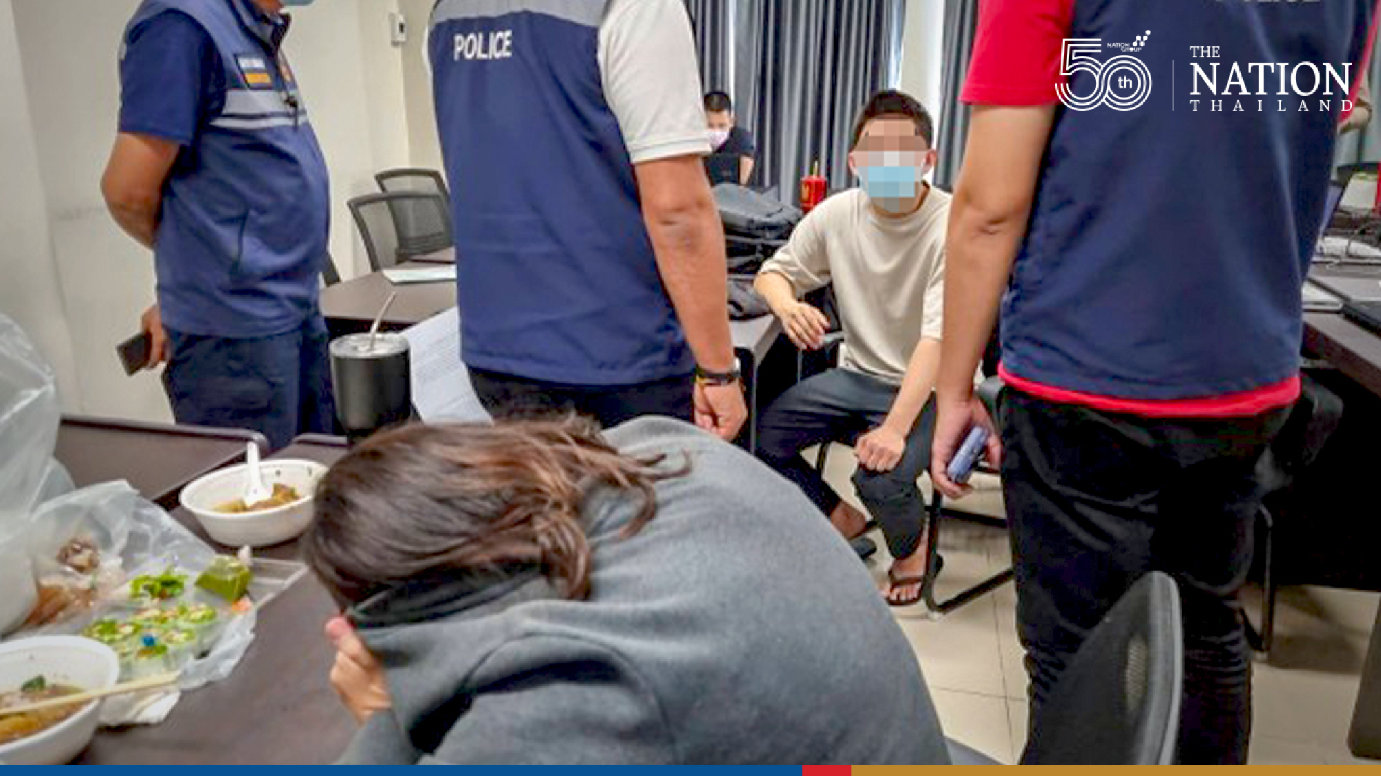 Loan shark gang run by Chinese national busted in Nonthaburi