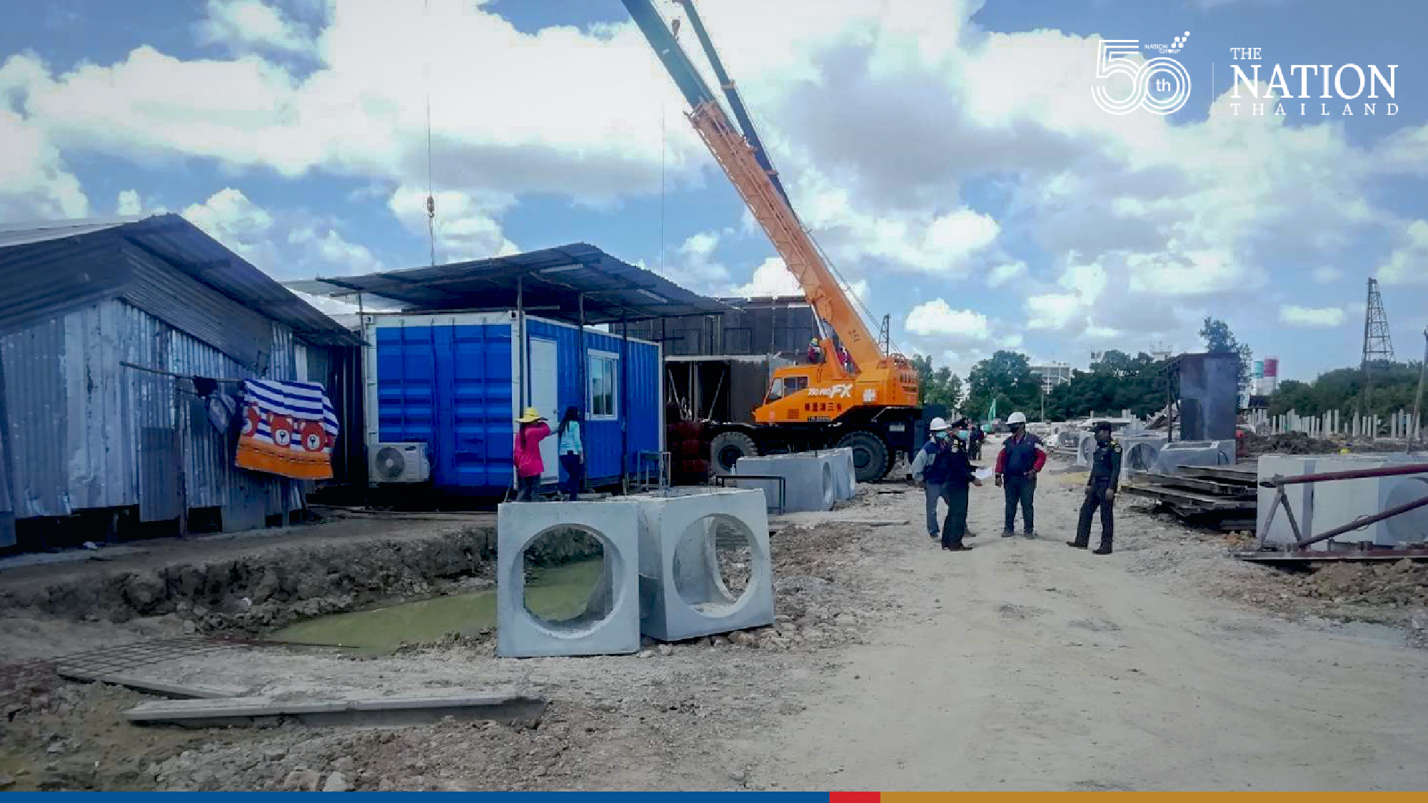 Troops, police, city officials keep close eye on closed workers’ camps