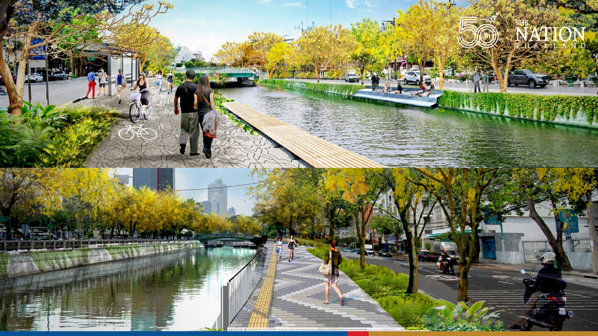 Historic Bangkok moat to be renovated from September