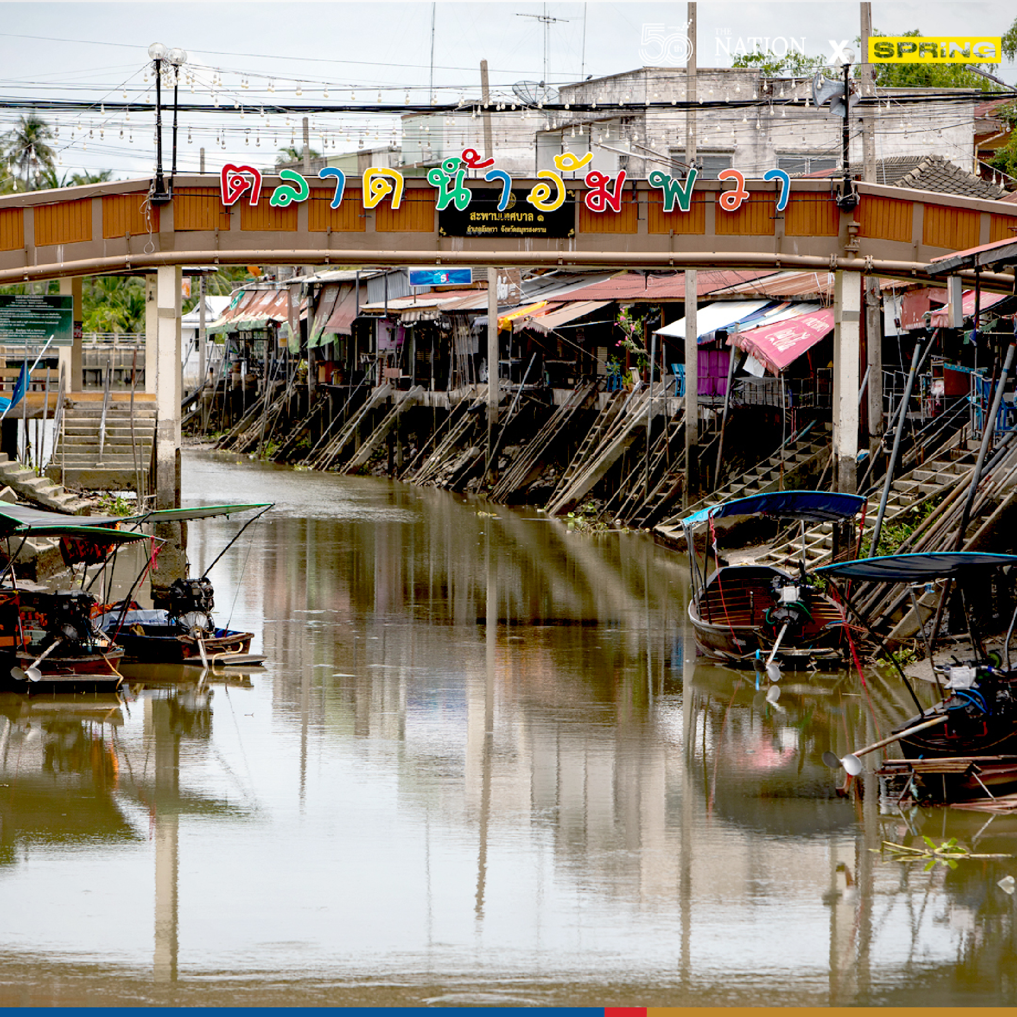What Covid did to Thailand’s famous floating market