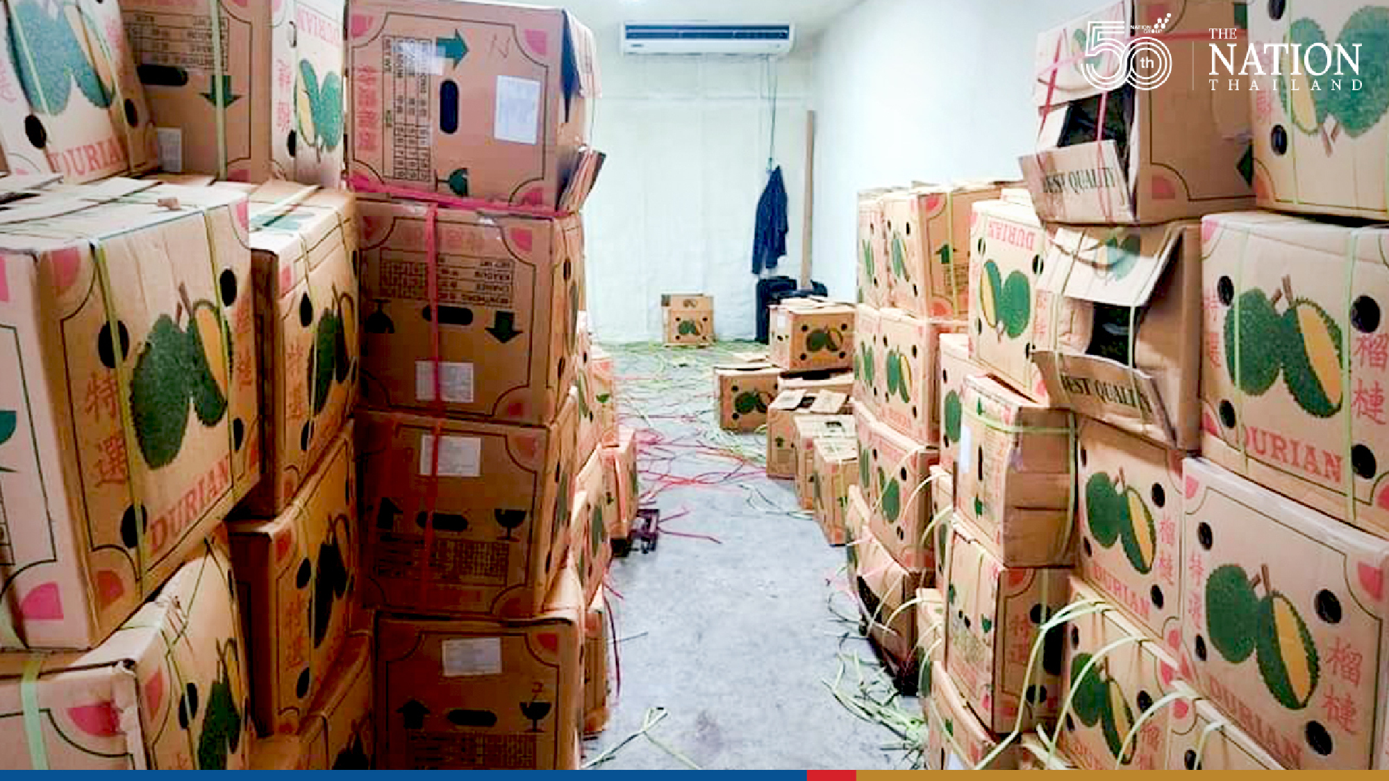 Exporter selling counterfeit Thai durian to China arrested in Chanthaburi