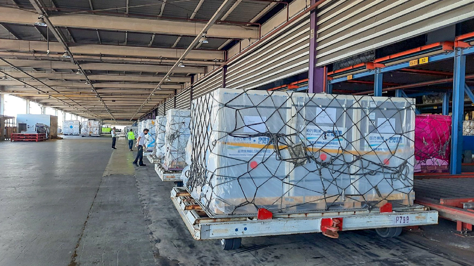 First batch of Sinopharm vaccine ordered by Chulabhorn academy arrives