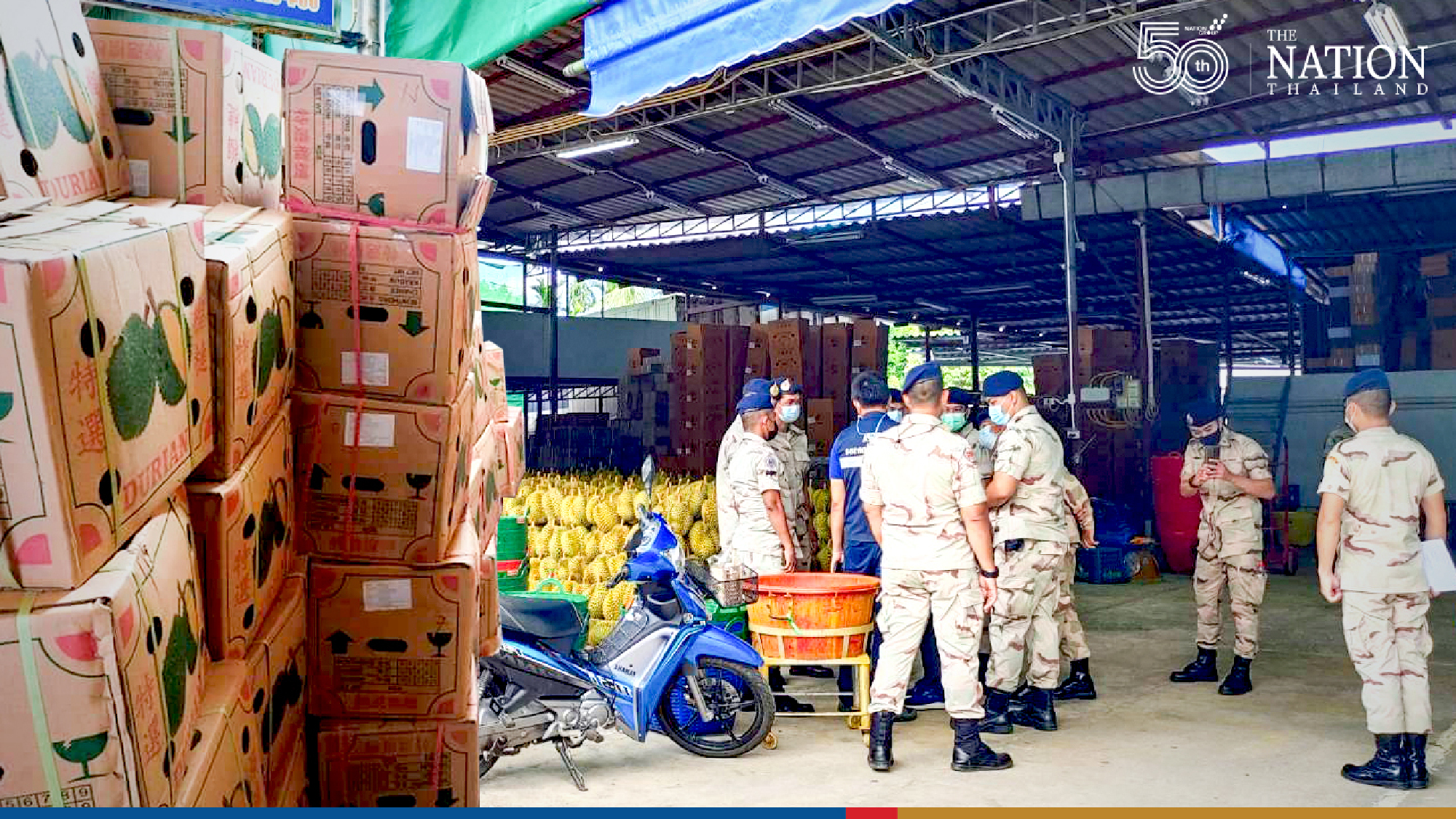 Exporter selling counterfeit Thai durian to China arrested in Chanthaburi