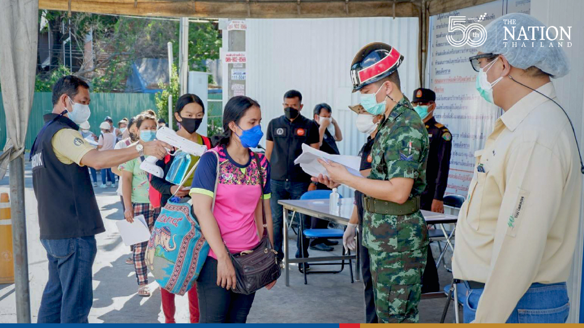 Troops, police, city officials keep close eye on closed workers’ camps