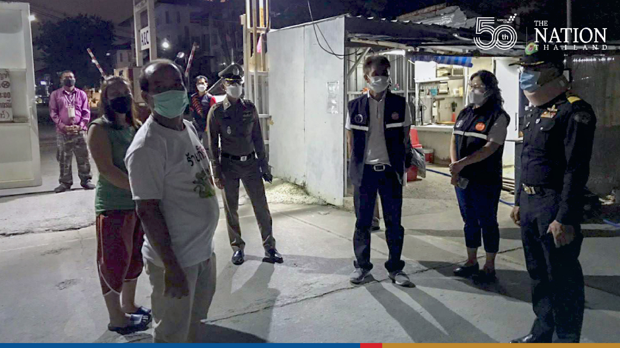 Troops, police, city officials keep close eye on closed workers’ camps