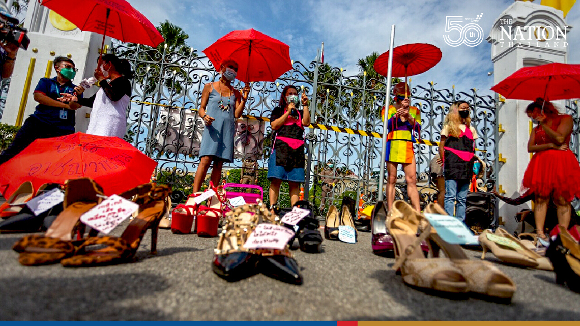Nightlife workers join bikini protest in plea for govt aid