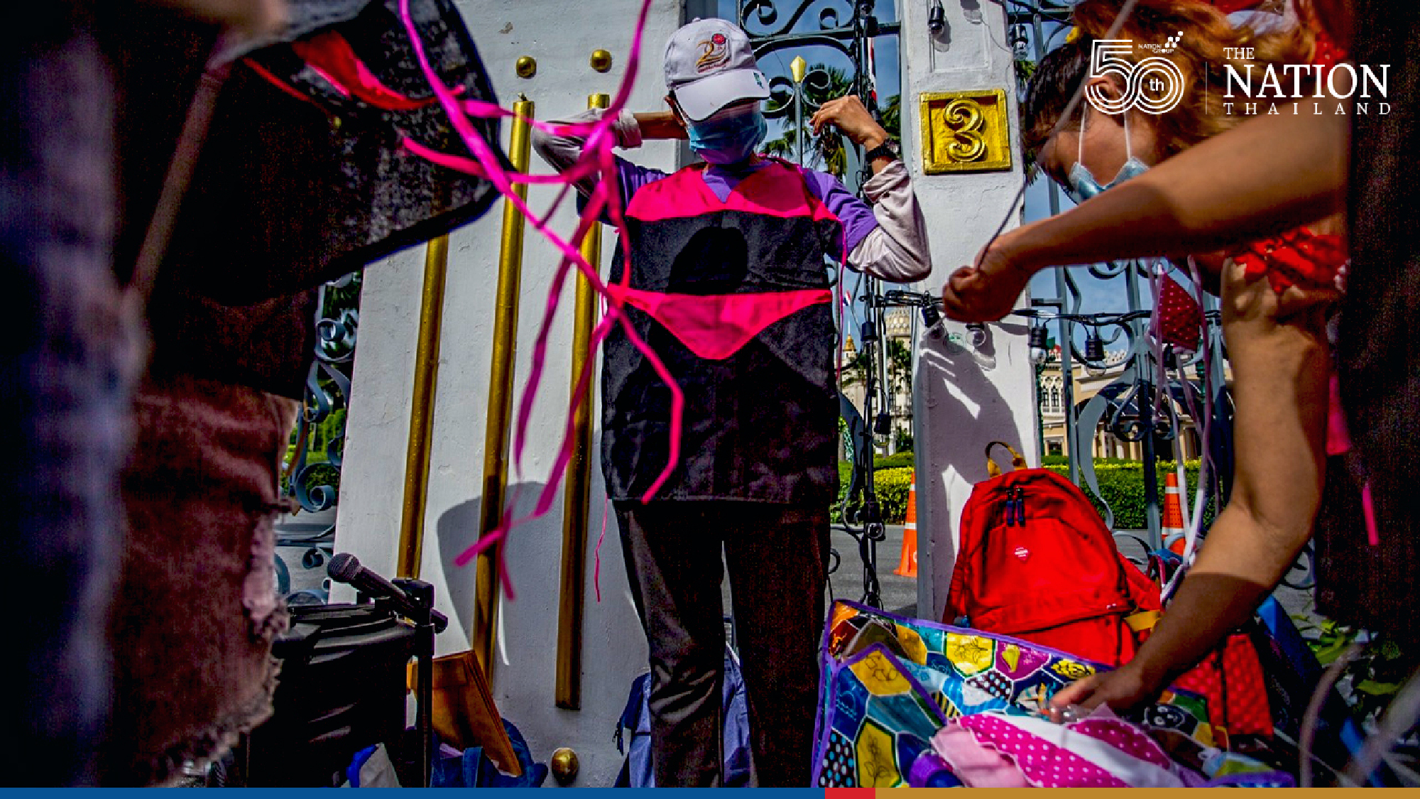 Nightlife workers join bikini protest in plea for govt aid