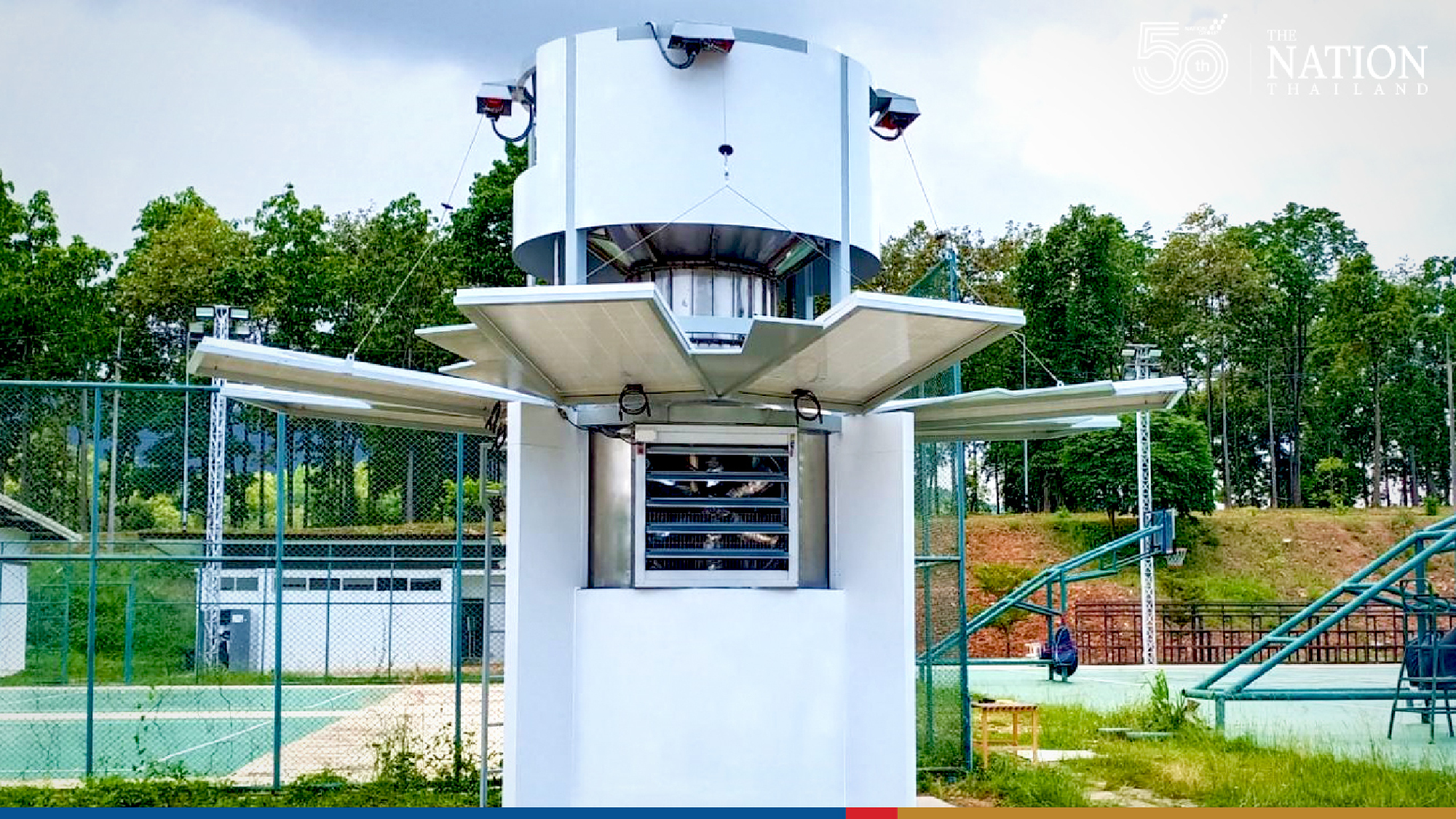 Phayao gets North’s first air-purification tower to combat PM2.5 smog