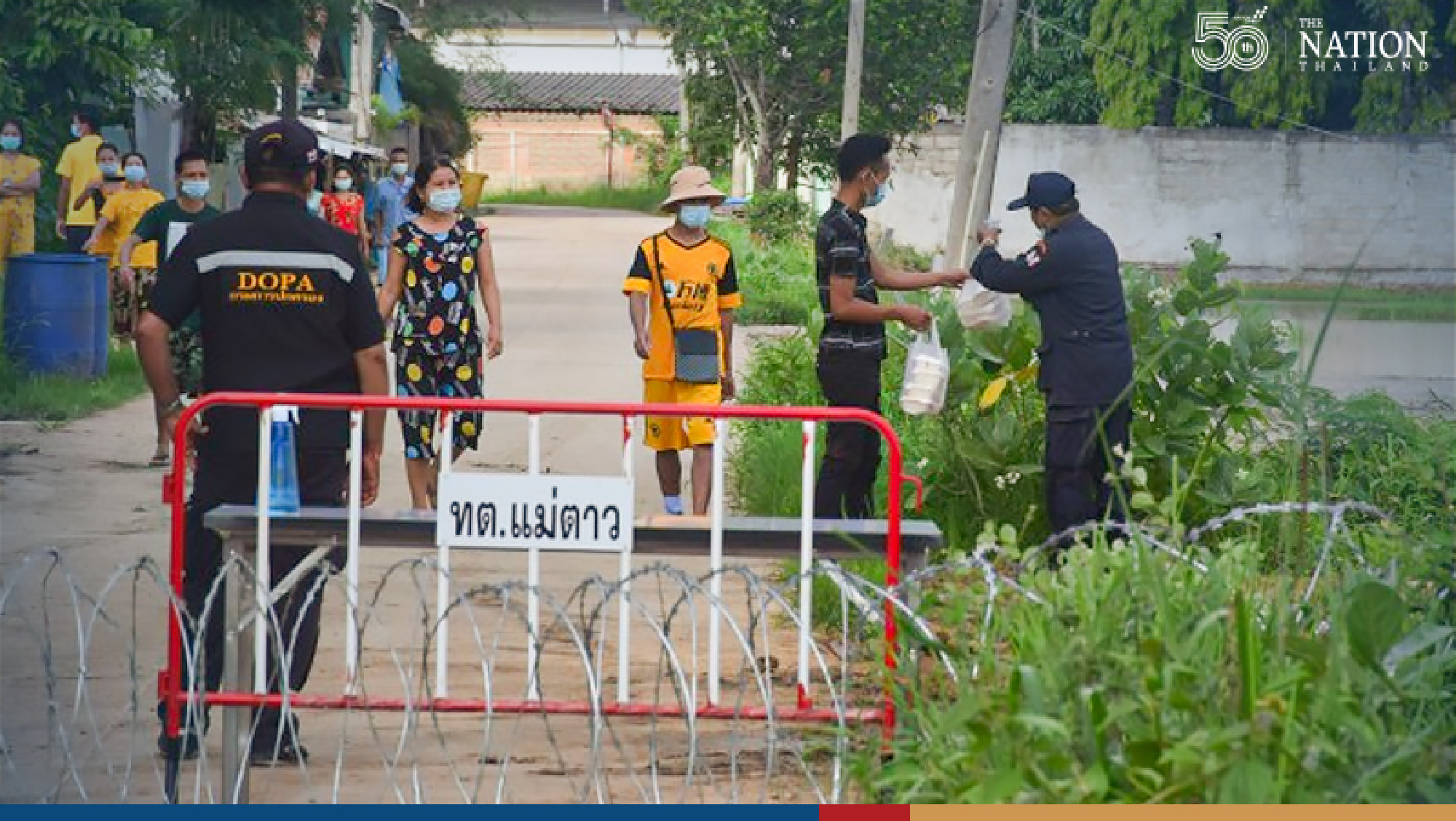 Over 450 Thai, Myanmar workers test positive for Covid-19 in Mae Sot