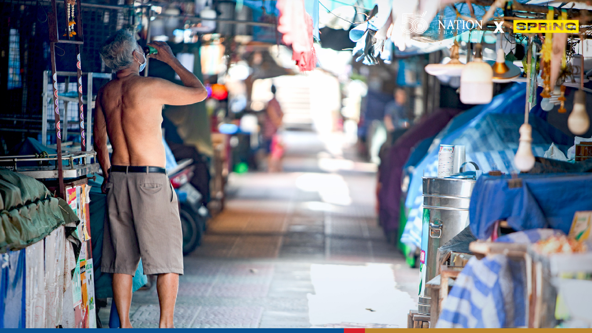 What Covid did to Thailand’s famous floating market
