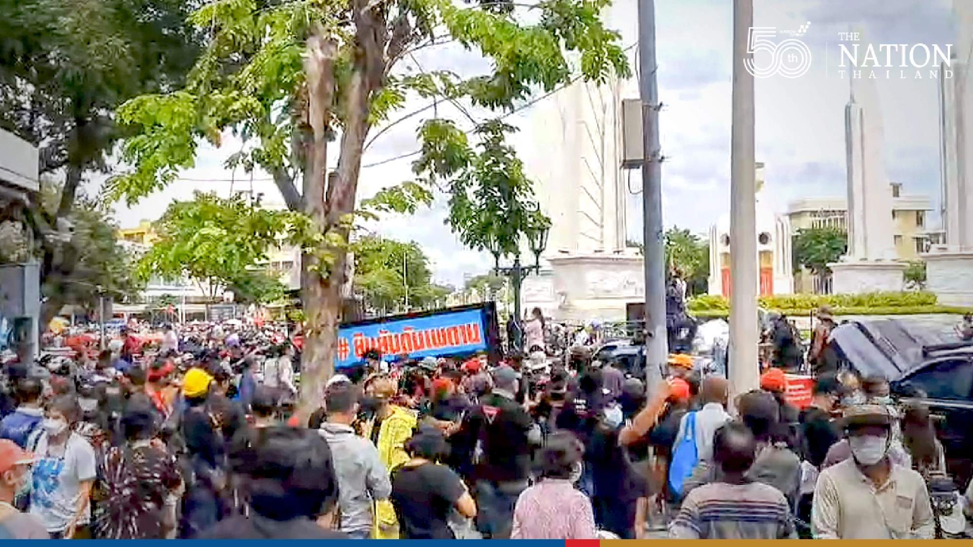 Police fire at pro-democracy protesters marching to Government House