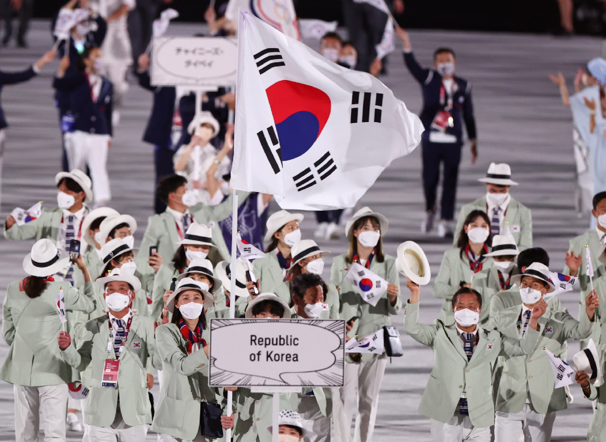 Troubled by pandemic, Tokyo Olympic Summer Games open with scaled-back ceremony