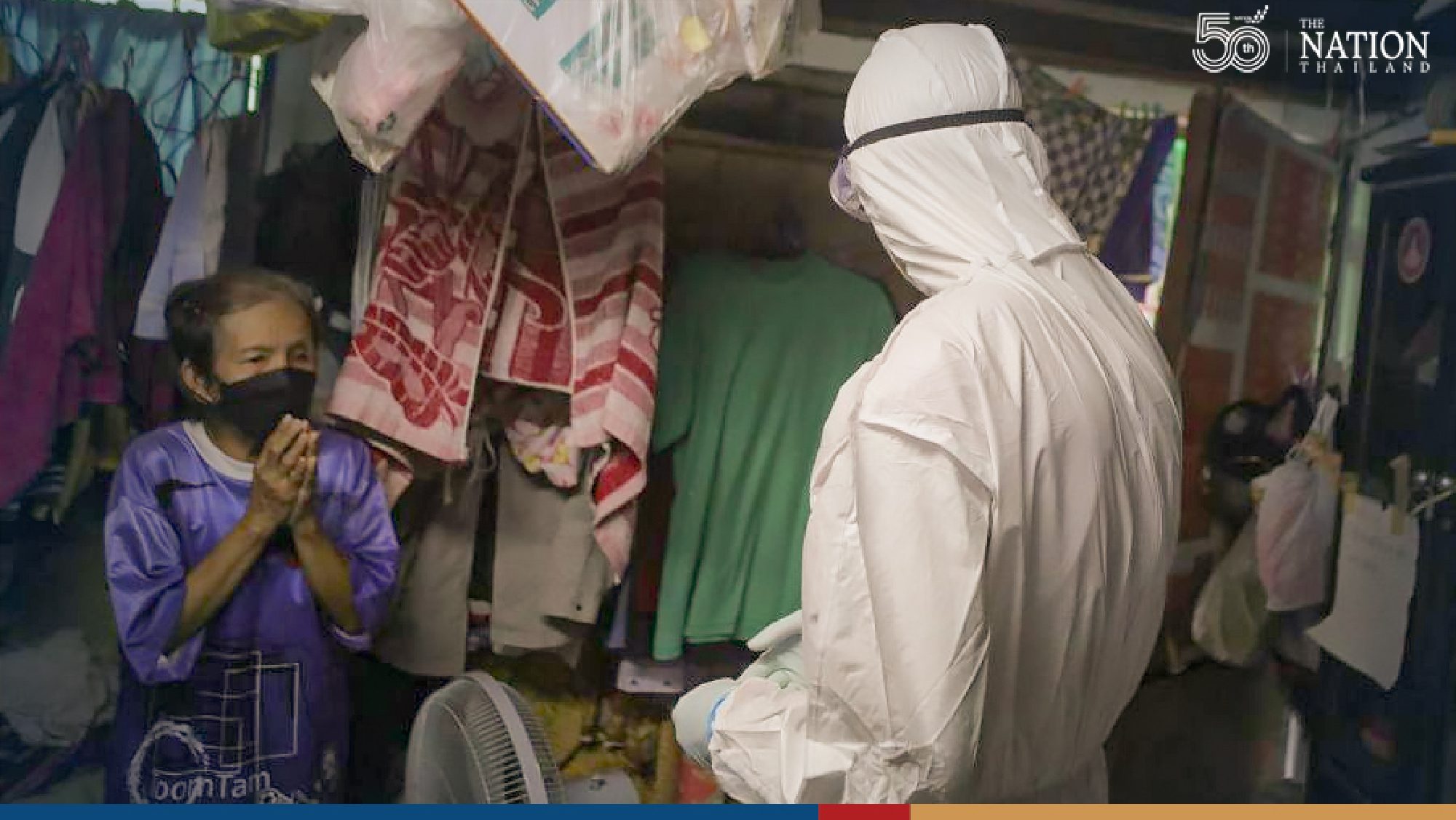 Monk on a mission: Bangkok monk dons PPE suit to tend to his flock