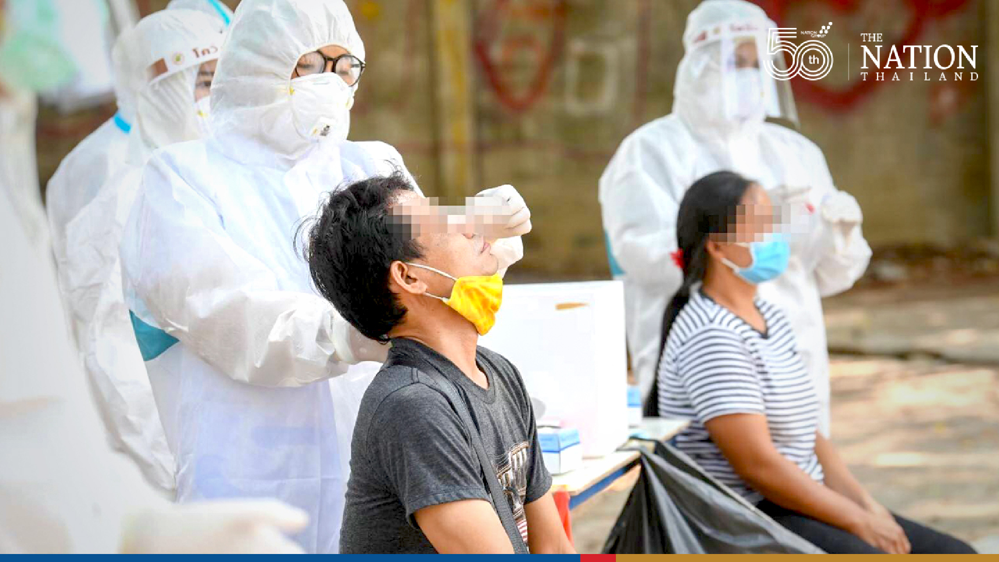 Bangkok battles rising contagion with rapid antigen tests