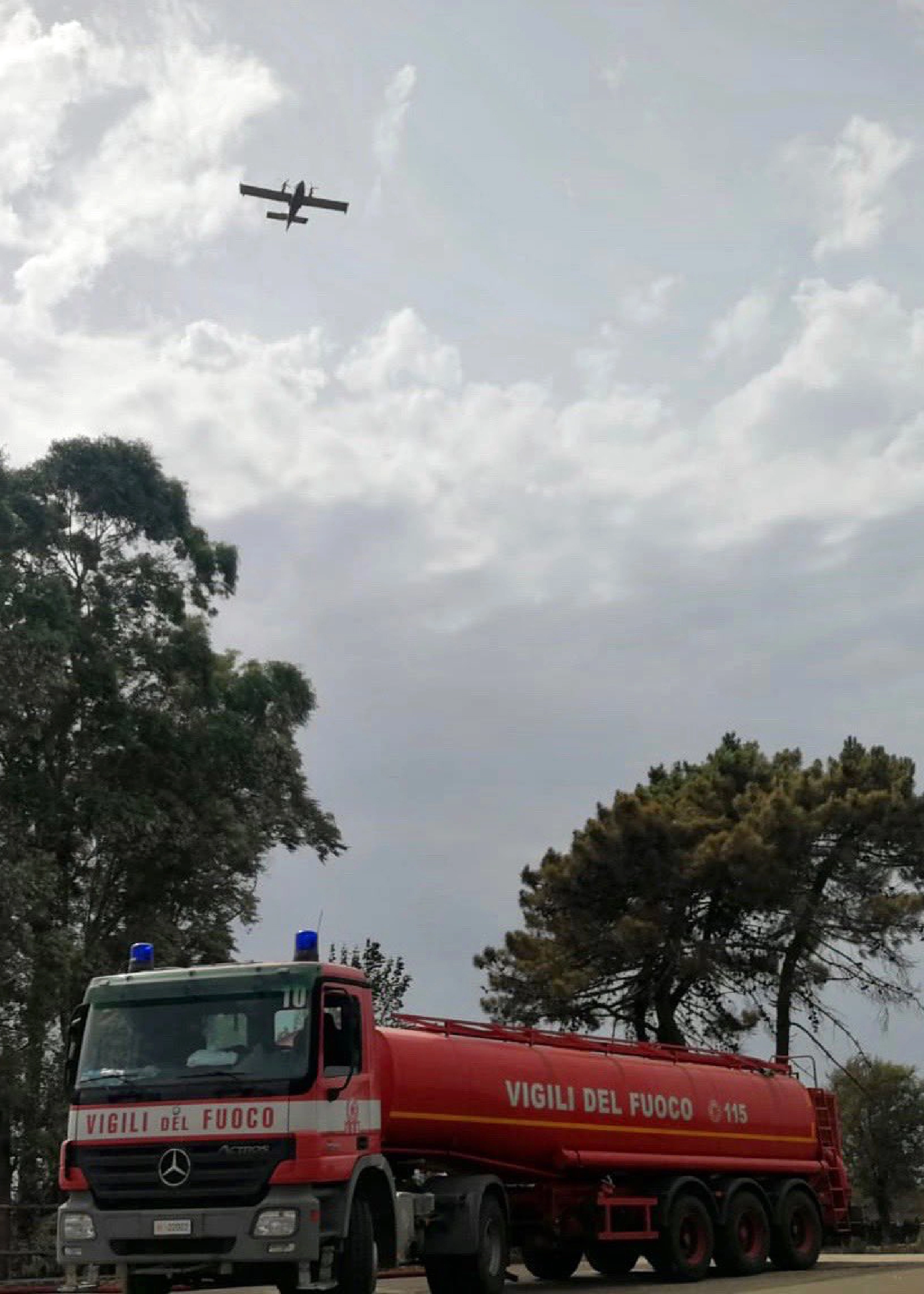 State of emergency declared in Italys wildfire-ravaged Sardinia.