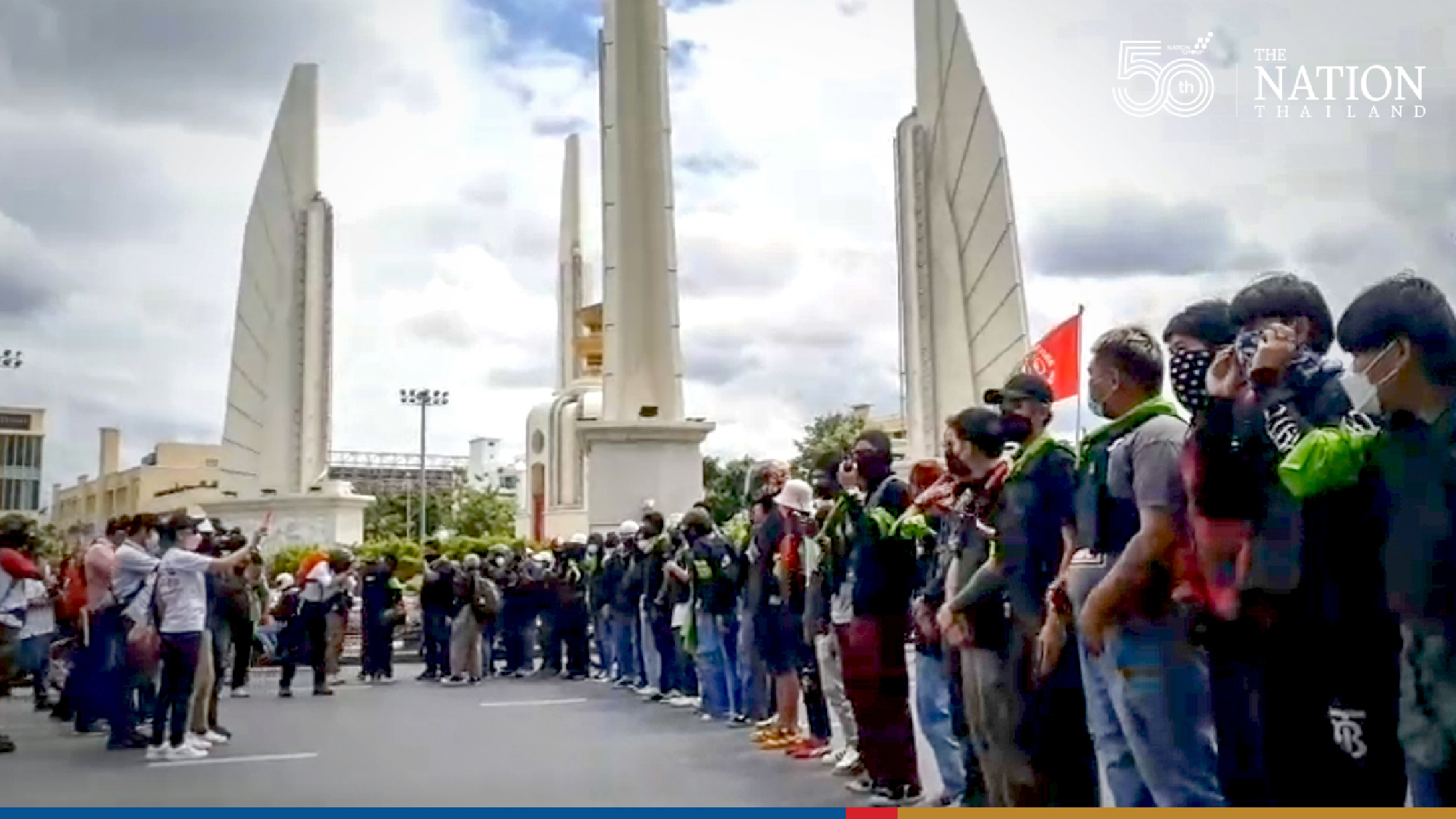 Police fire at pro-democracy protesters marching to Government House