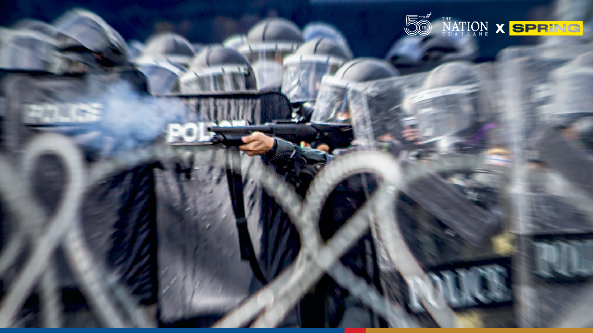 Police fire at pro-democracy protesters marching to Government House