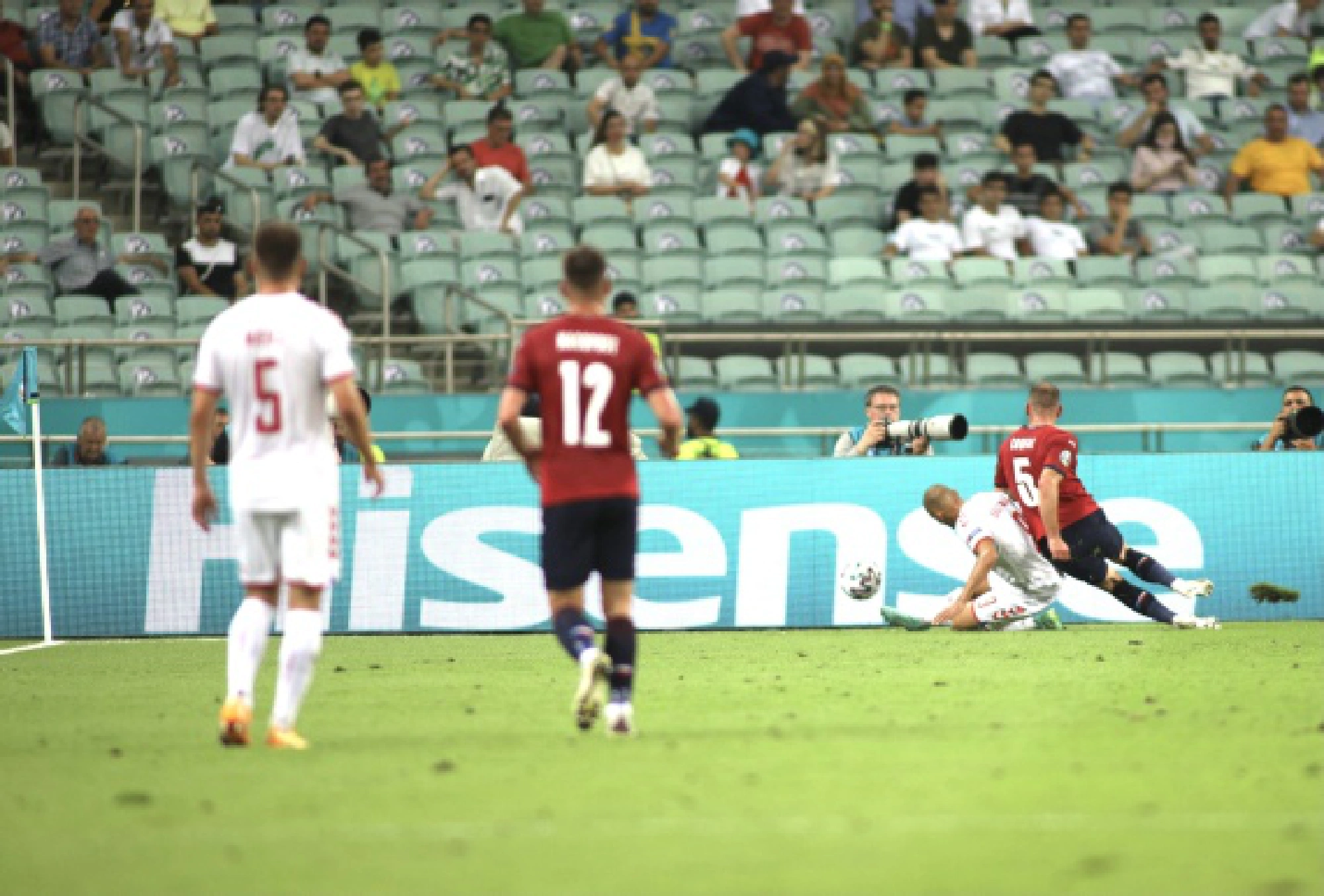 Denmark beat the Czech Republic 2-1 to reach the Euro 2020 semifinals