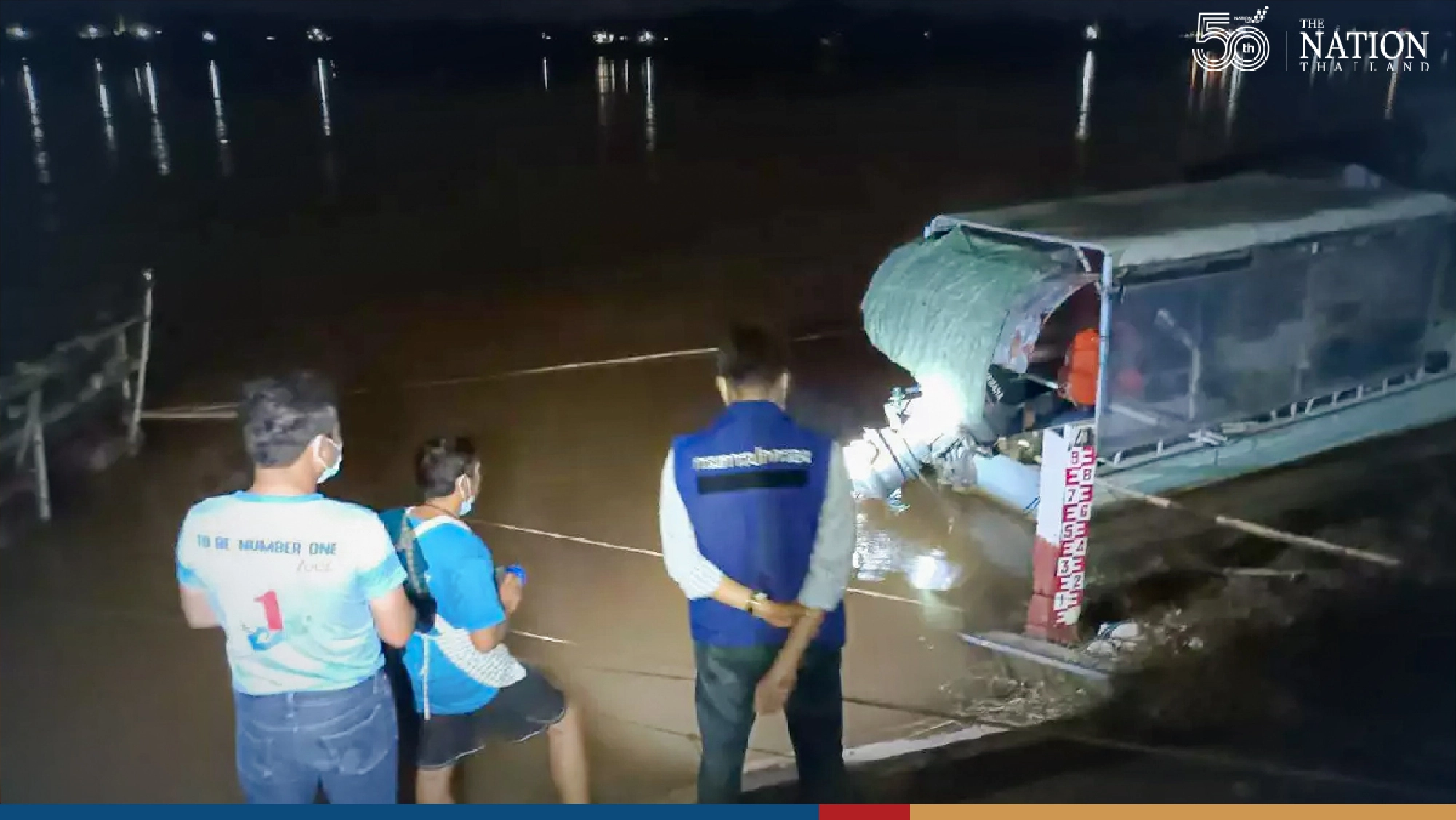 Mekong River levels see strong pulse due to heavy rain, dam release.