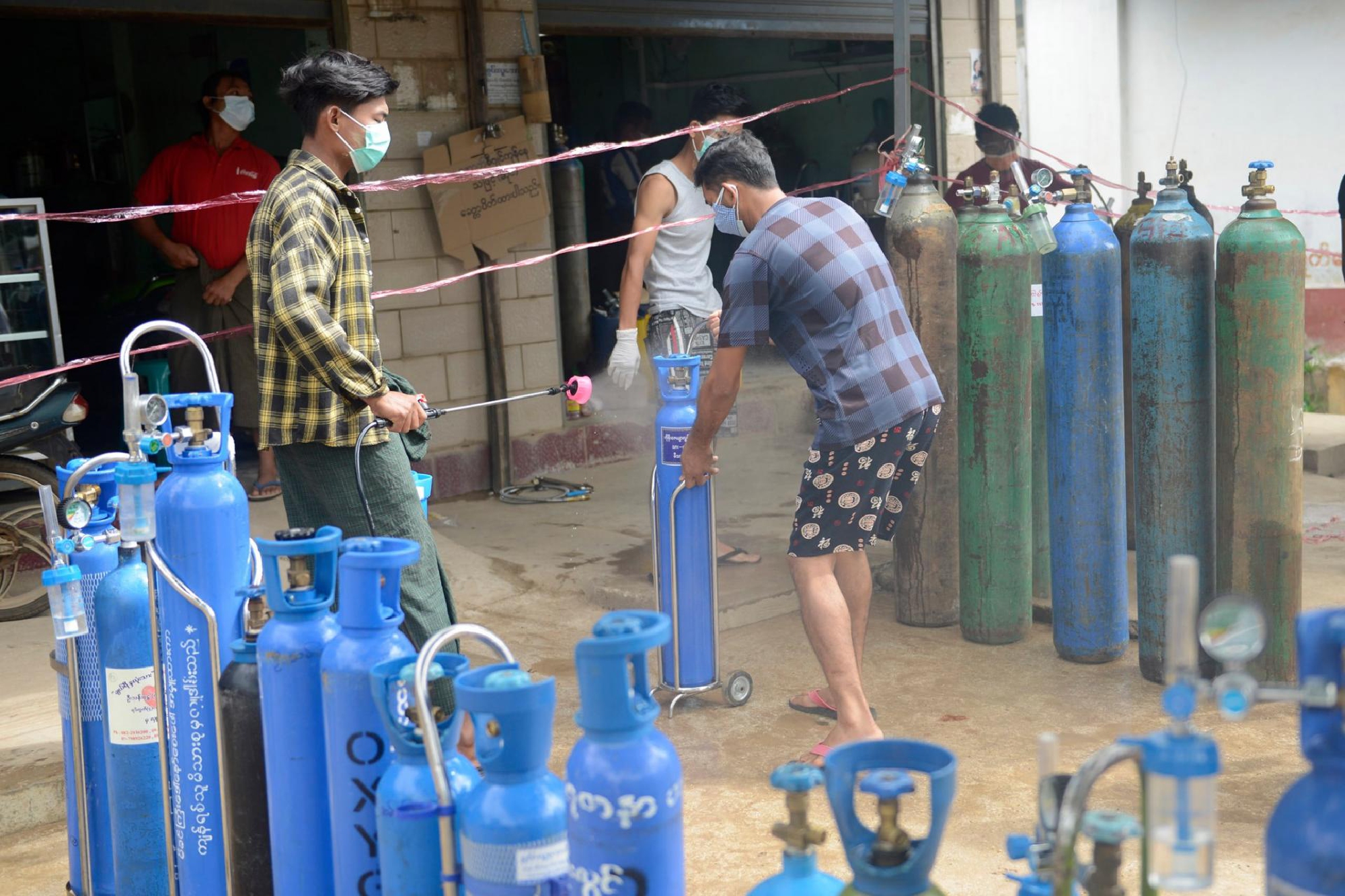 Myanmar Suffering from a Deadly Third Wave and Skyrocketing Demand for Oxygen