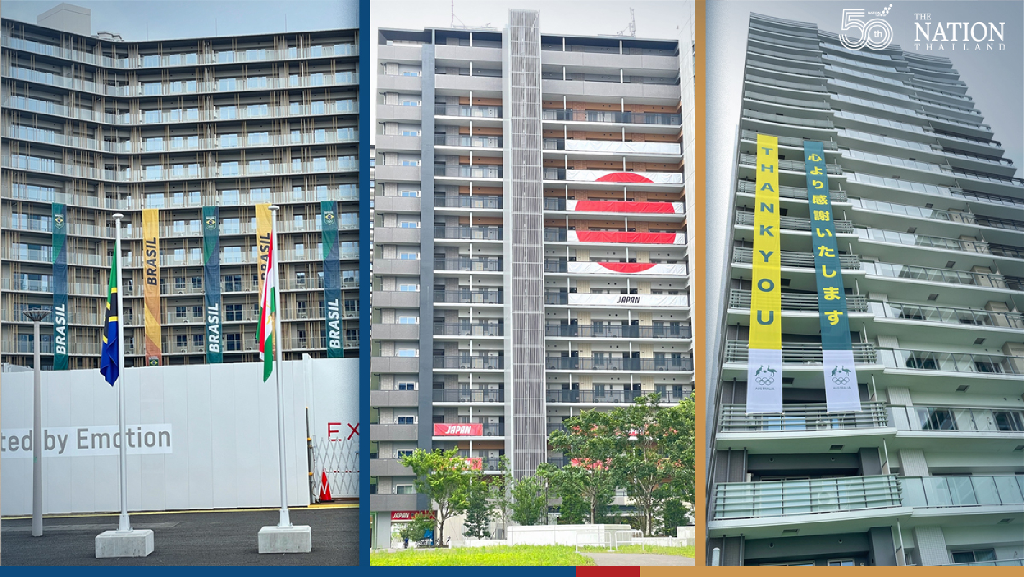 Thai athletes arrive at Tokyo airport to tackle first Olympic hurdle