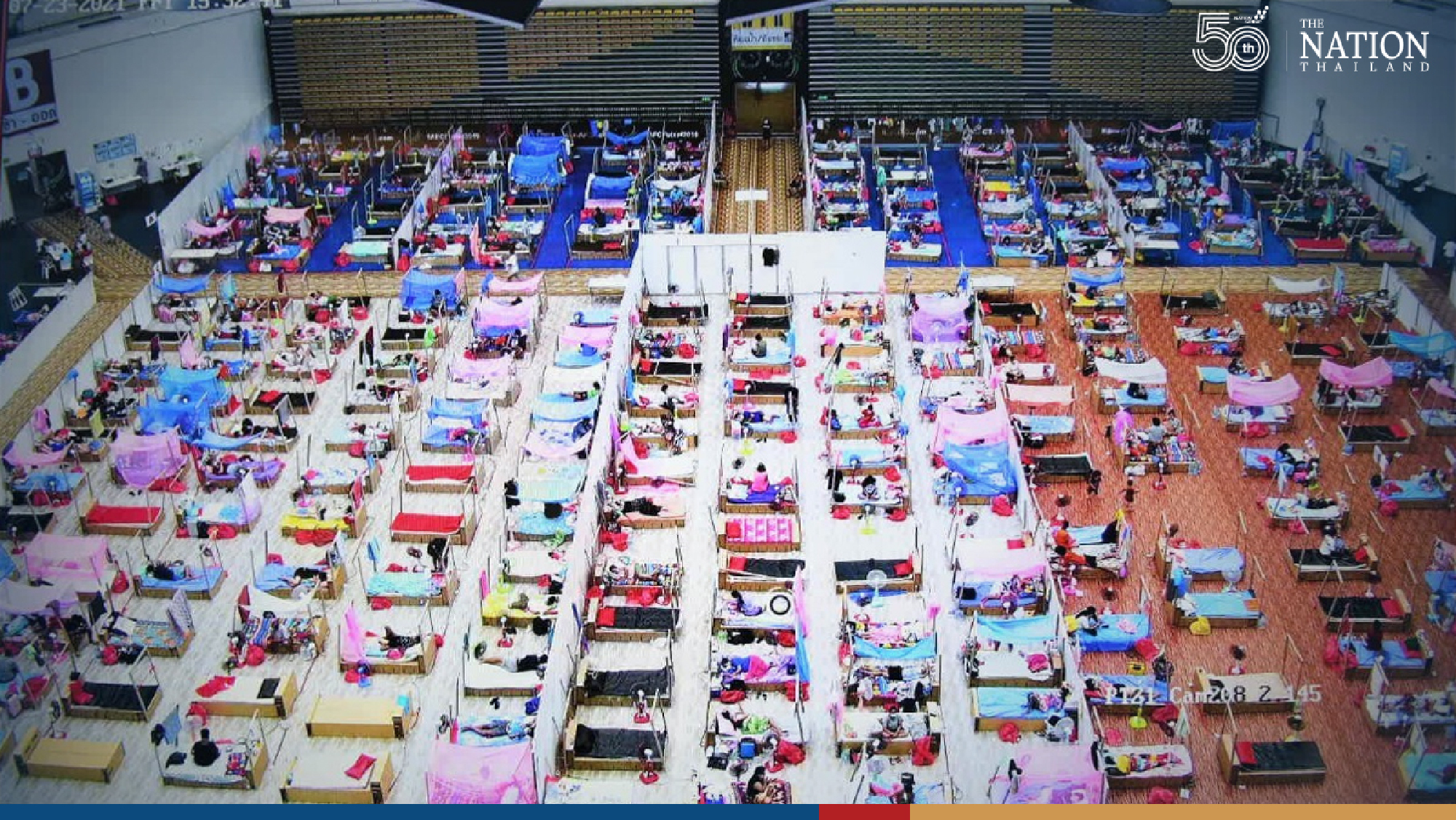 Bangkok Governor oversees Erawan 2 field hospital