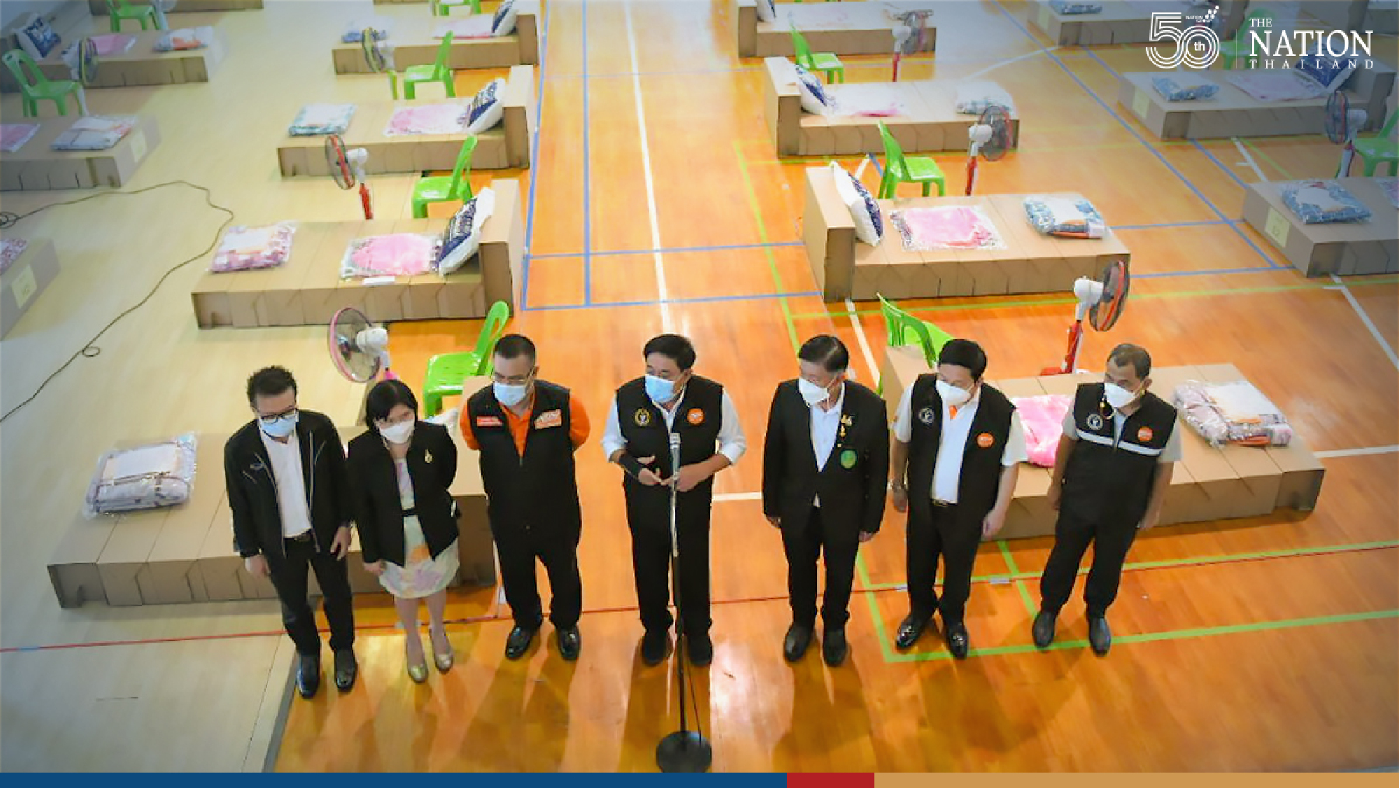 BMA opens 8 of 20 planned isolation centres across Bangkok