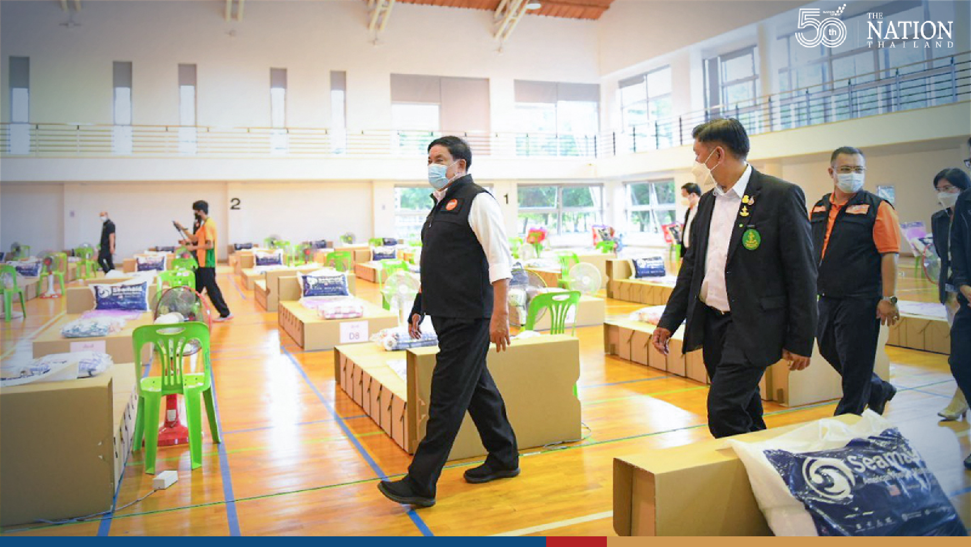 BMA opens 8 of 20 planned isolation centres across Bangkok