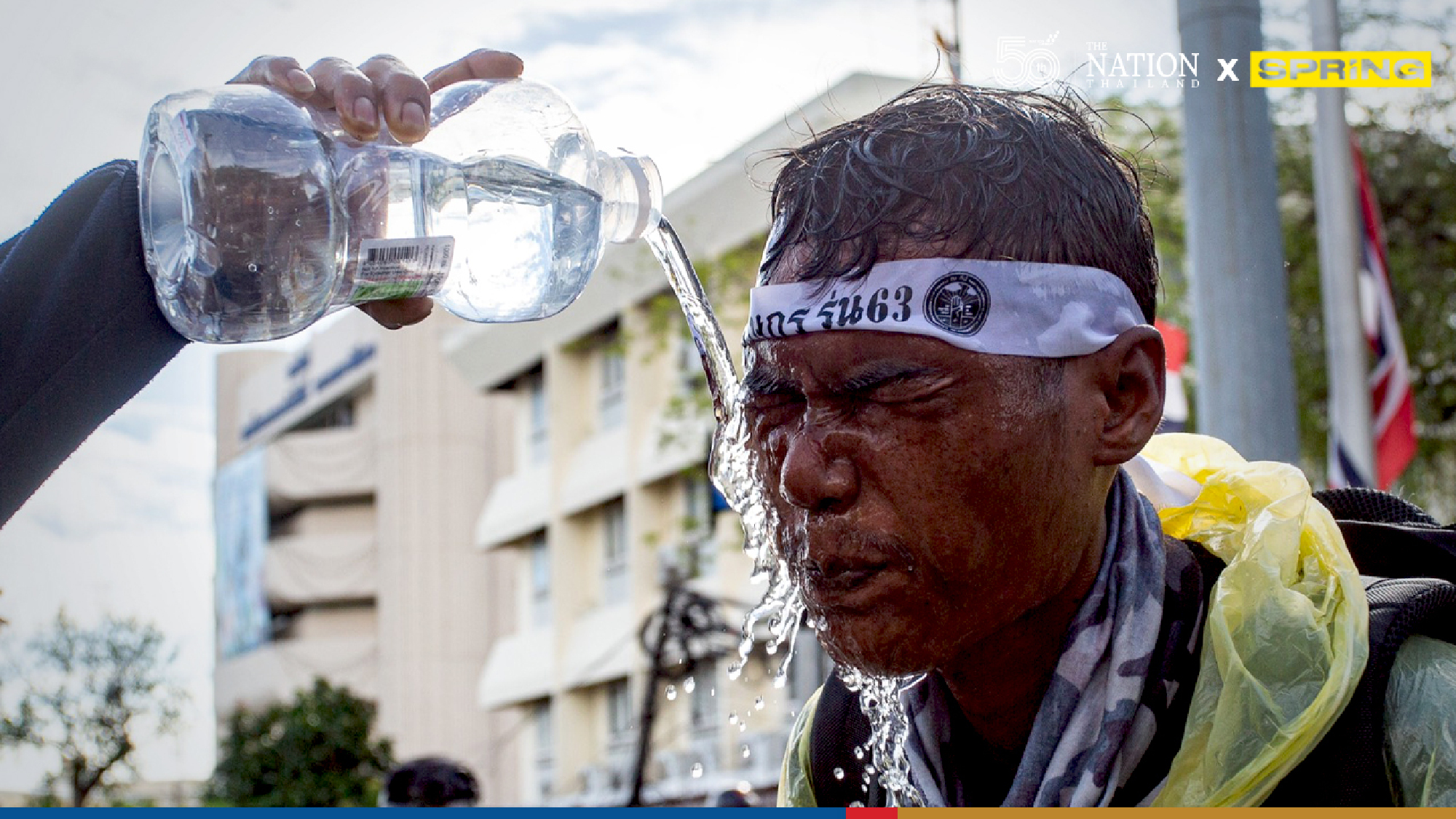Tear gas was ‘standard procedure’ for pro-democracy protest on Sunday, say police