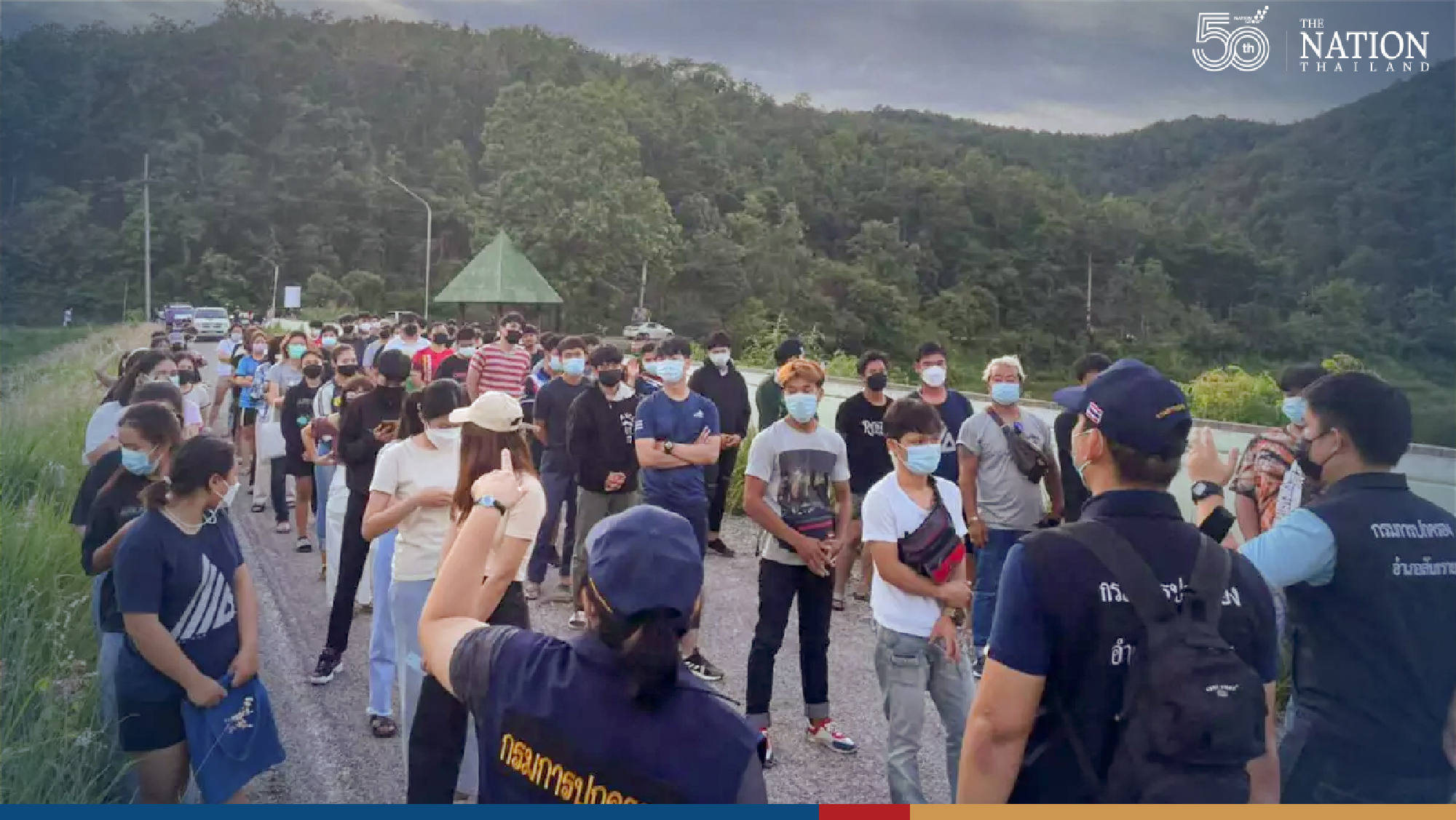 Teens in hot water after partying at Chiang Mai reservoir