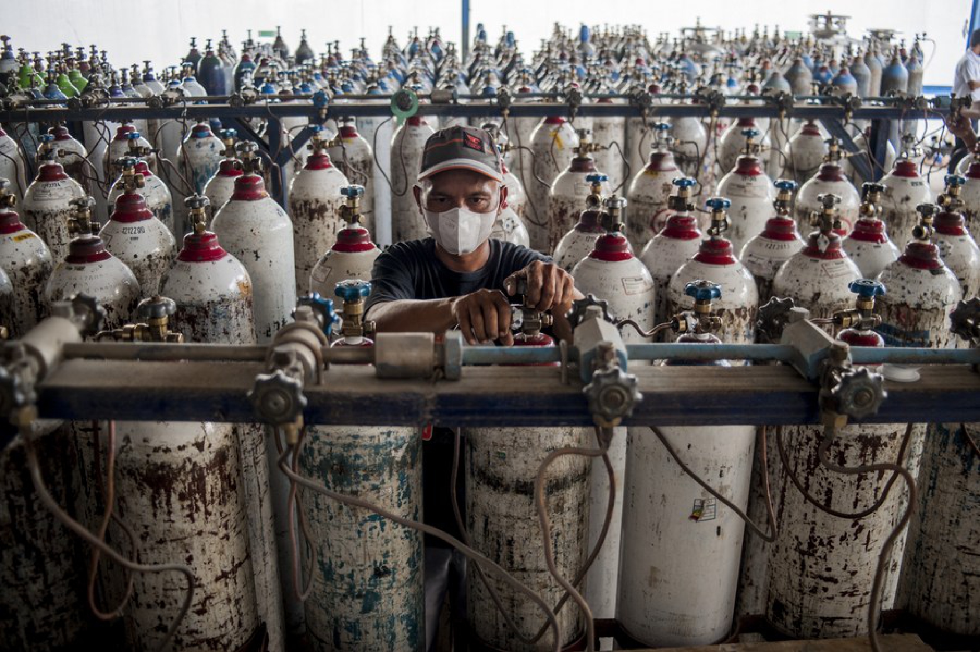 Indonesia faces shortage of medical oxygen with surging COVID-19 cases.