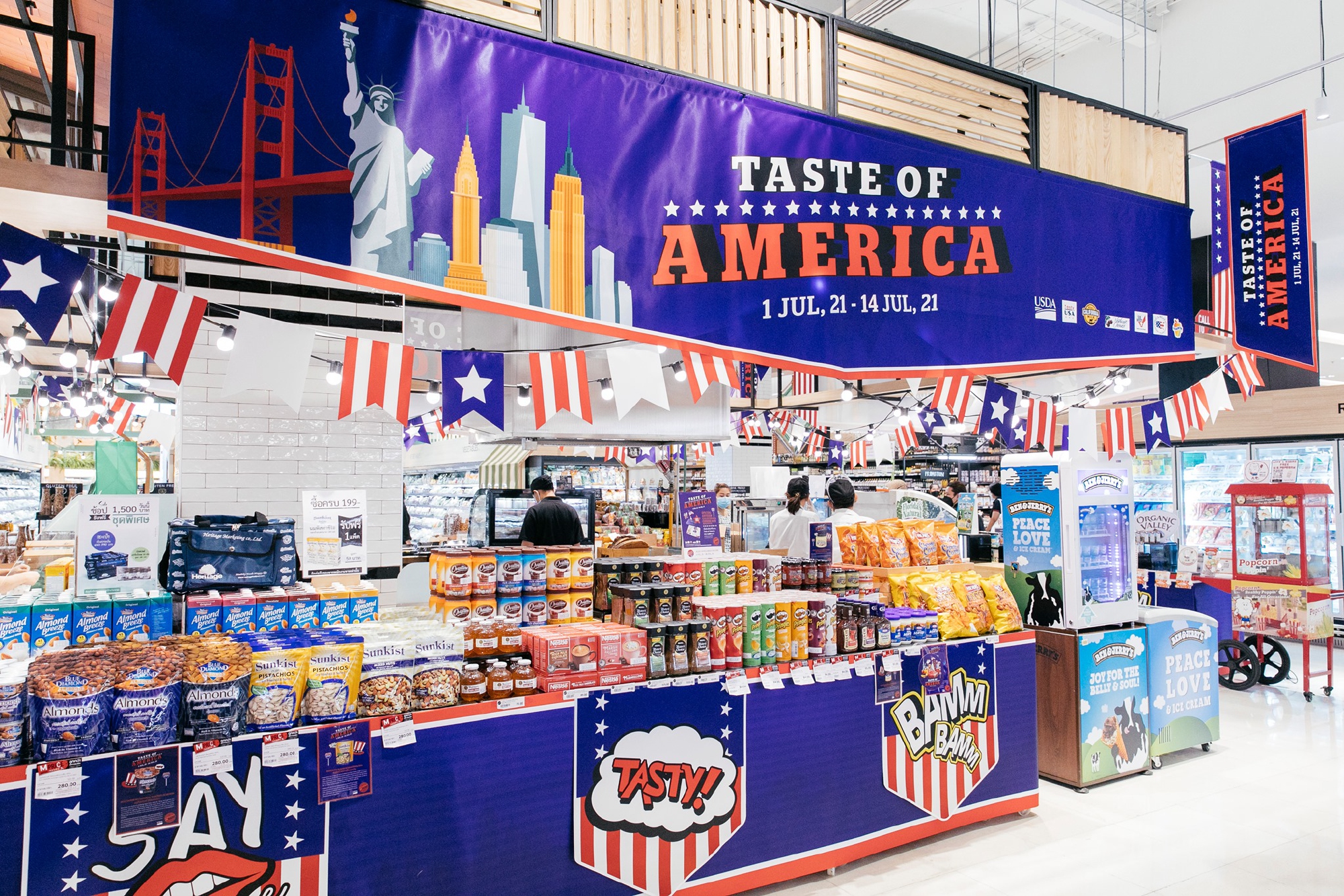 Gourmet Market Presents “Taste of America” with Delicious American Food Imports