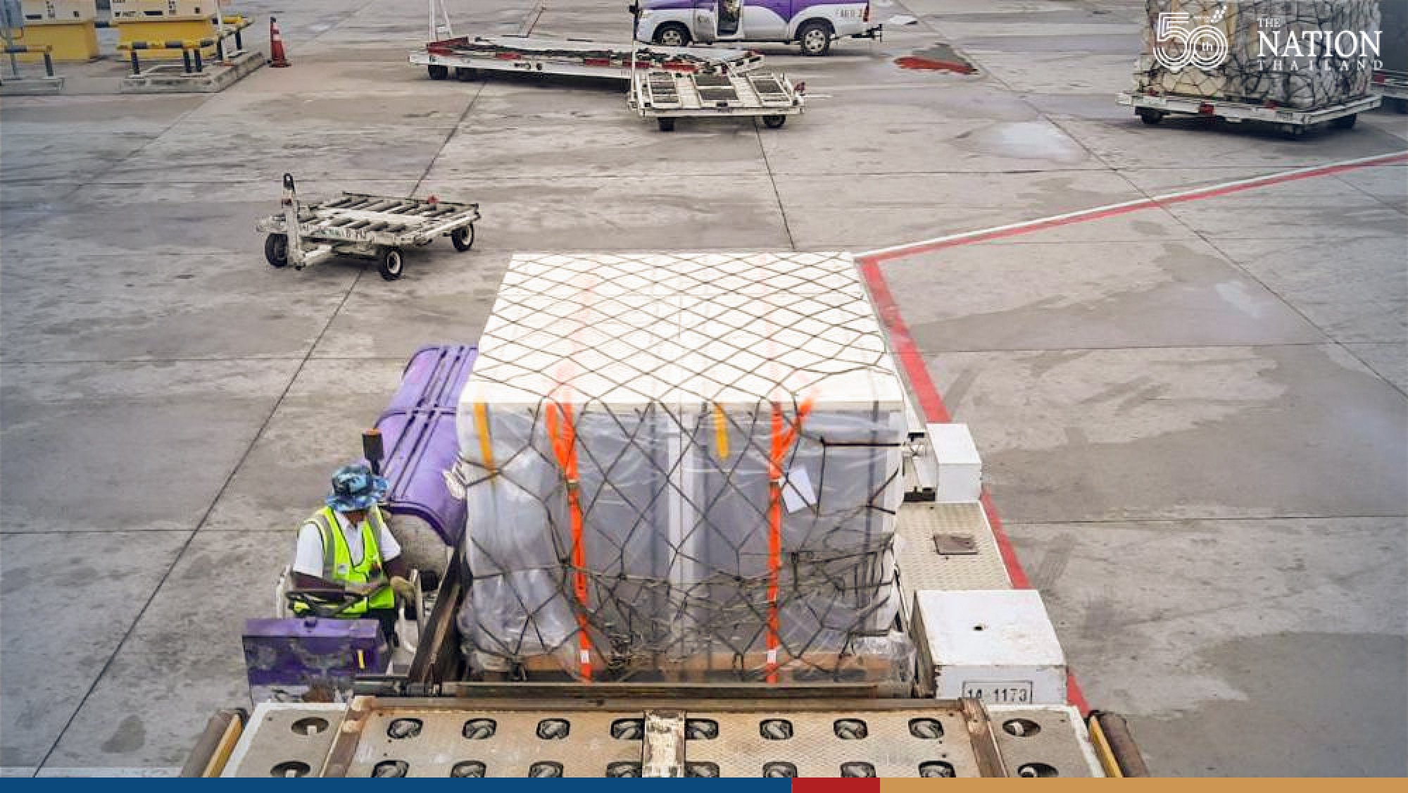 Another one million doses of Sinopharm vaccine arrive in Bangkok