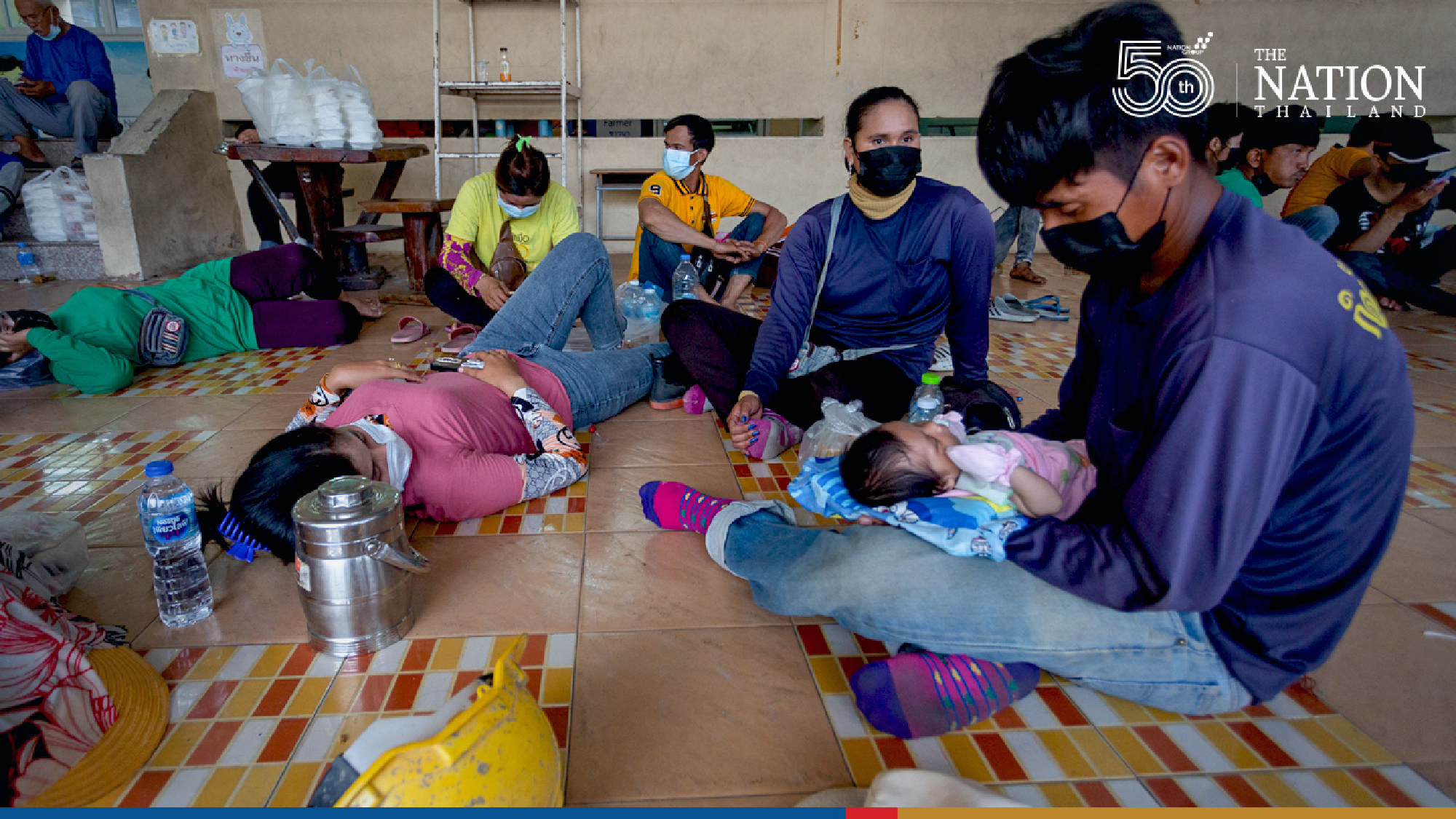 Fire from Samut Prakan factory blast put out, but evacuees cannot return home yet