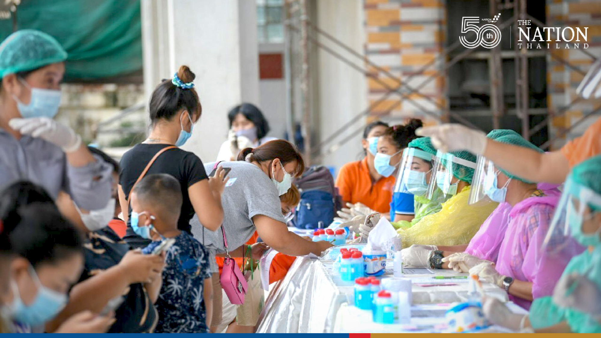 Bangkok battles rising contagion with rapid antigen tests