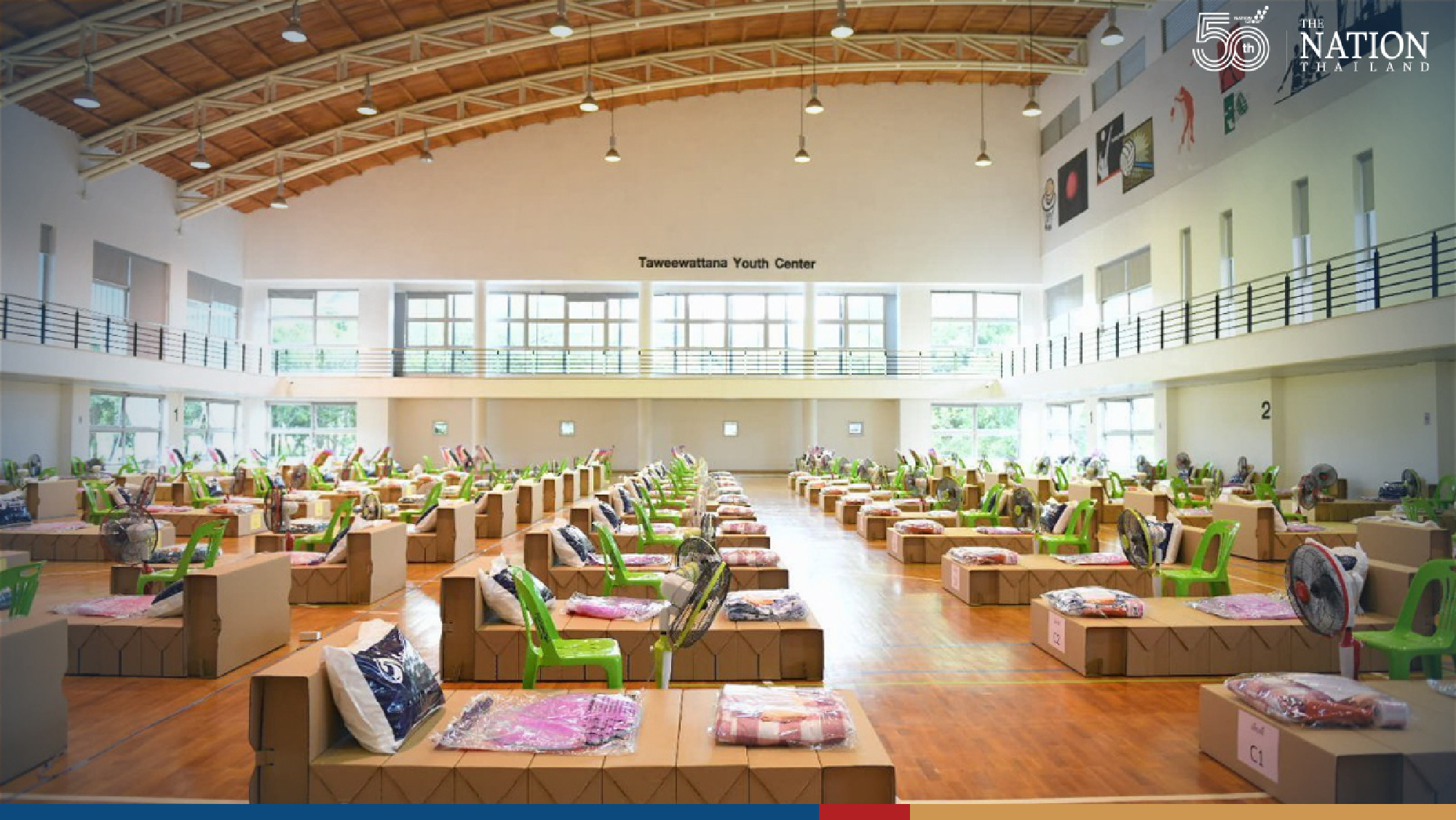 BMA opens 8 of 20 planned isolation centres across Bangkok