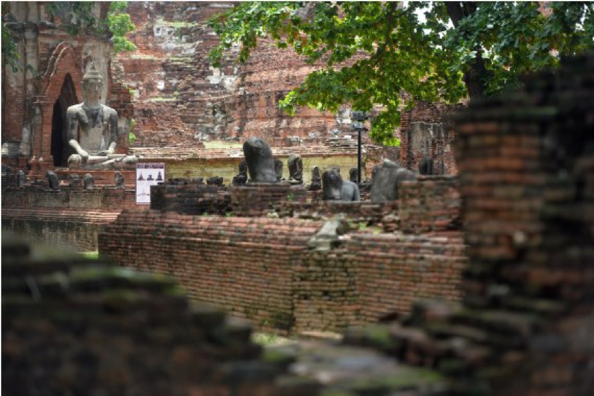 Photo taken on Aug. 17, 2021, shows the historic city of Ayutthaya in Ayutthaya, Thailand.