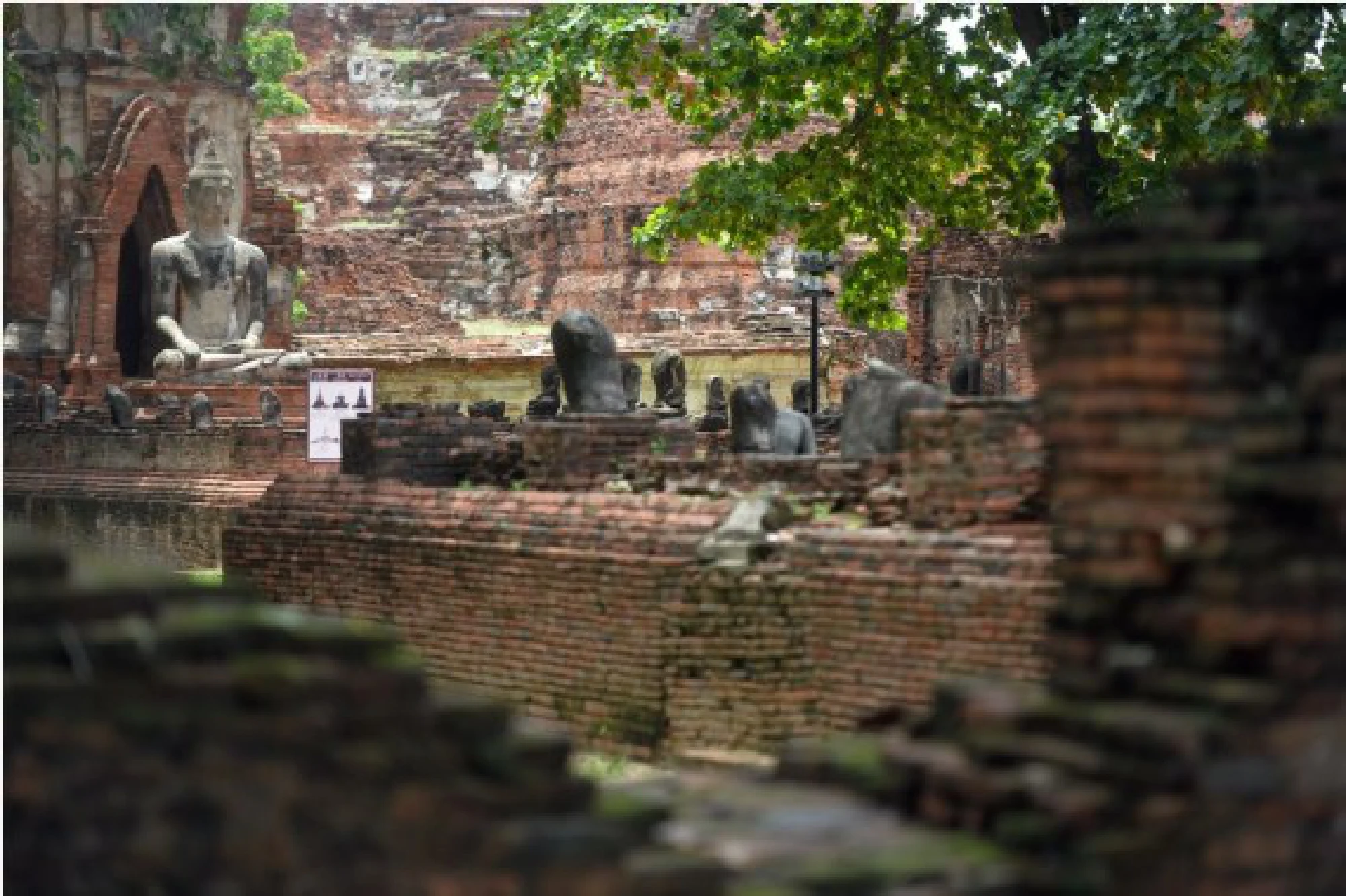 Photo taken on Aug. 17, 2021, shows the historic city of Ayutthaya in Ayutthaya, Thailand.