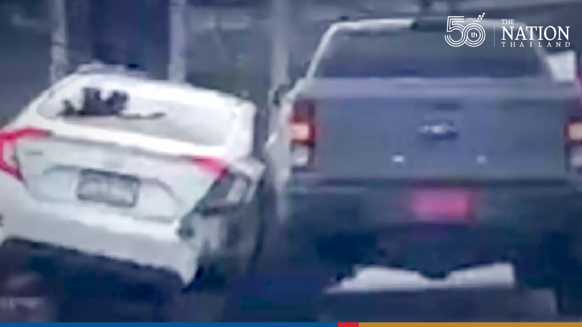 Senior police officer charged over Samut Prakan car chase