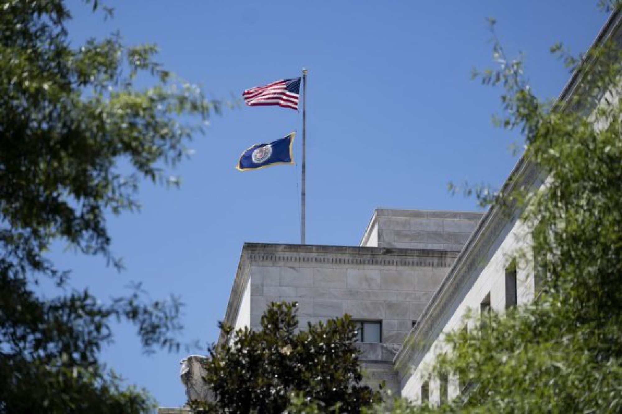 Photo taken on June 16, 2021 shows the U.S. Federal Reserve in Washington, D.C., the United States.