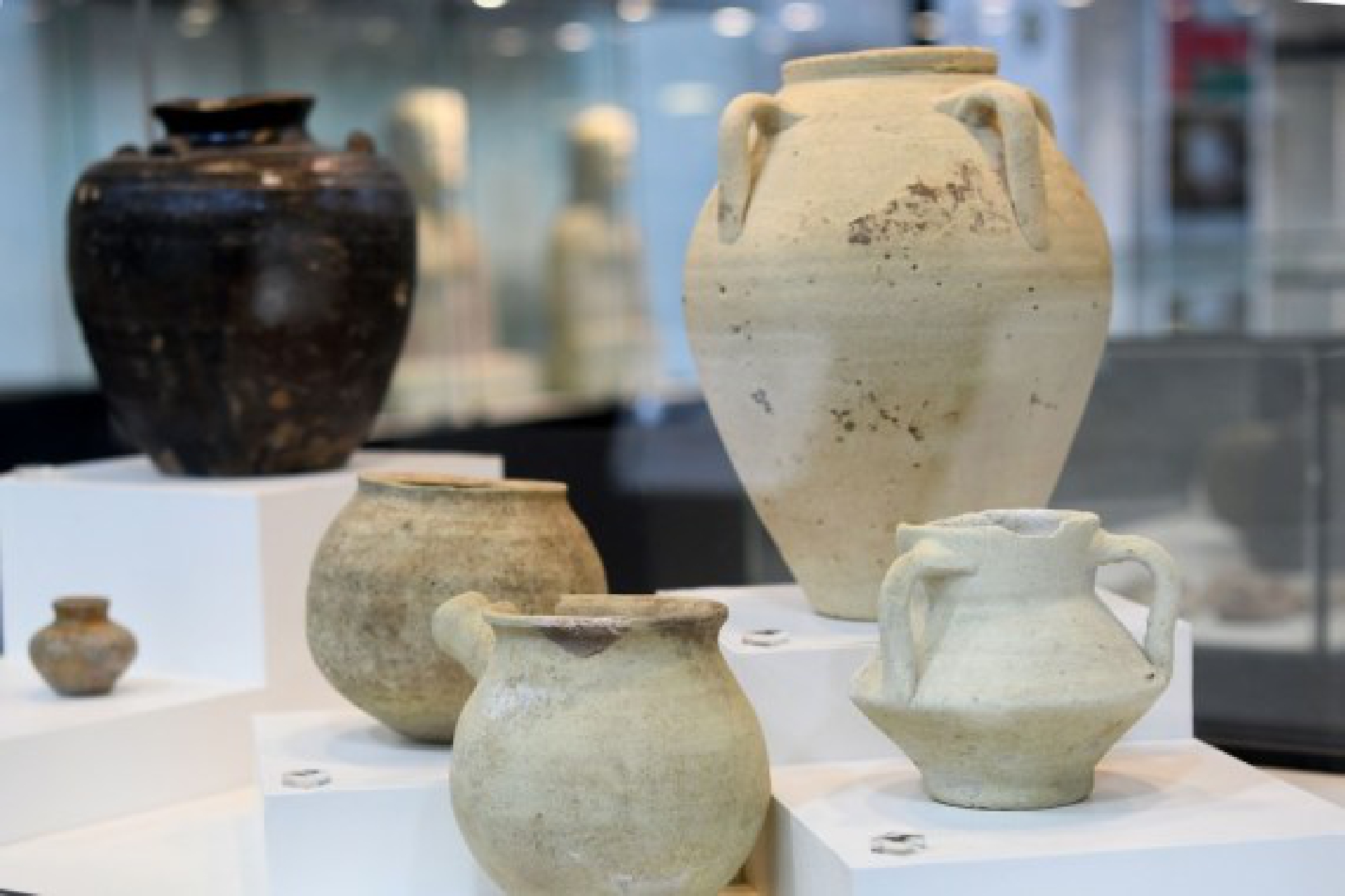 Photo taken on Aug. 11, 2021 shows exhibits in Kuwait National Museum in Kuwait City, Kuwait.