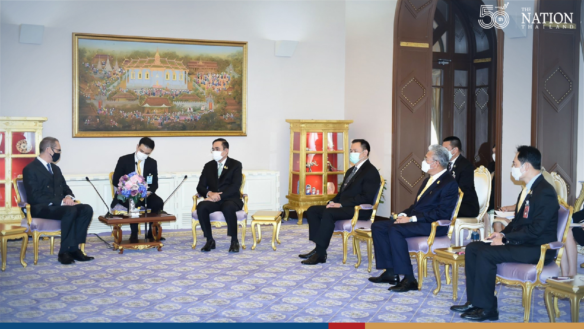 PM receives donation of AstraZeneca vaccine from UK