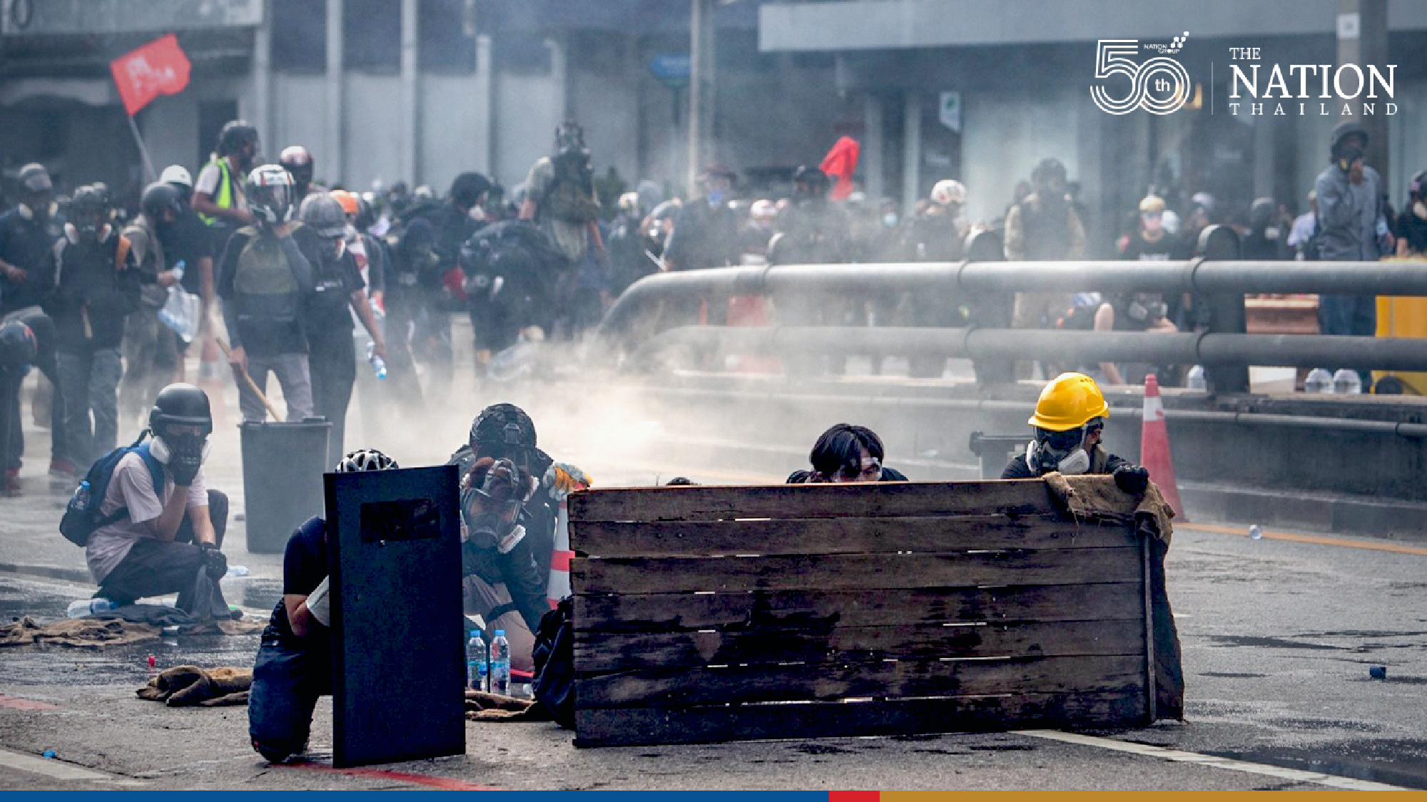 PM lauds police efficiency in dealing with anti-government protest