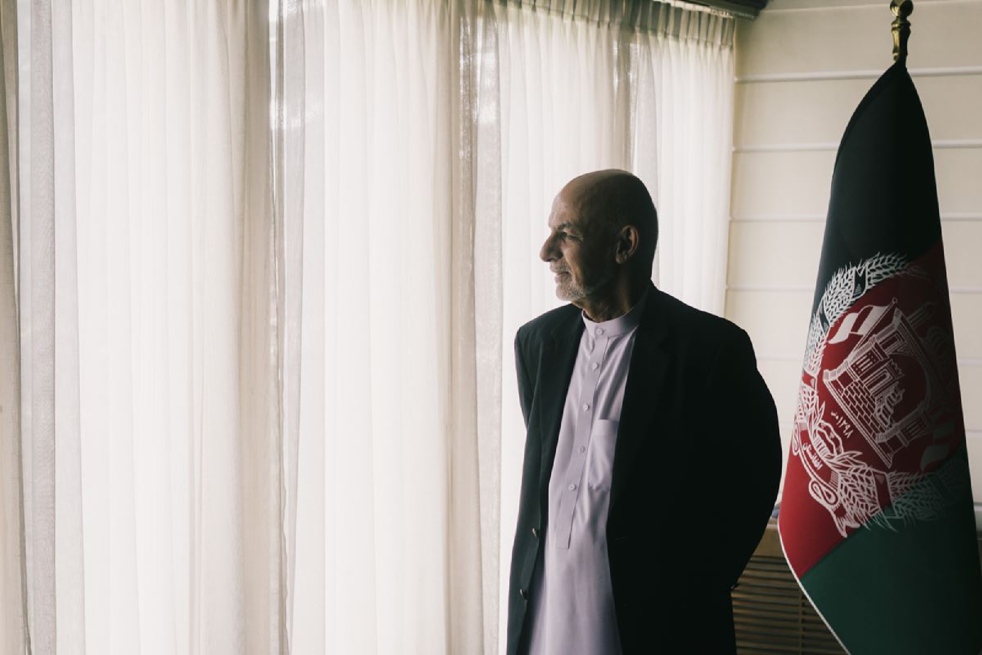 Afghan president flees country after Taliban enters Kabul, a sign the government has collapsed