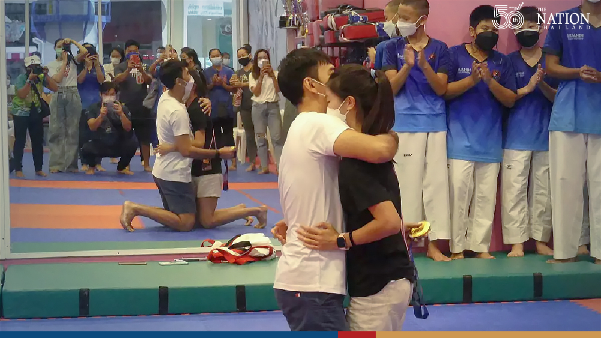 Amid the trappings of success, Panipak does not forget her first coach