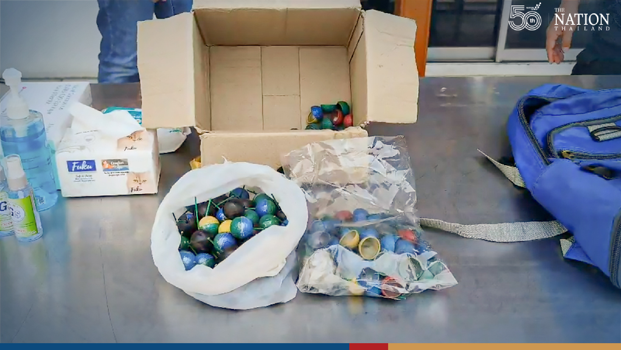 3 teens charged with distributing ping-pong bombs at Bangkok protest