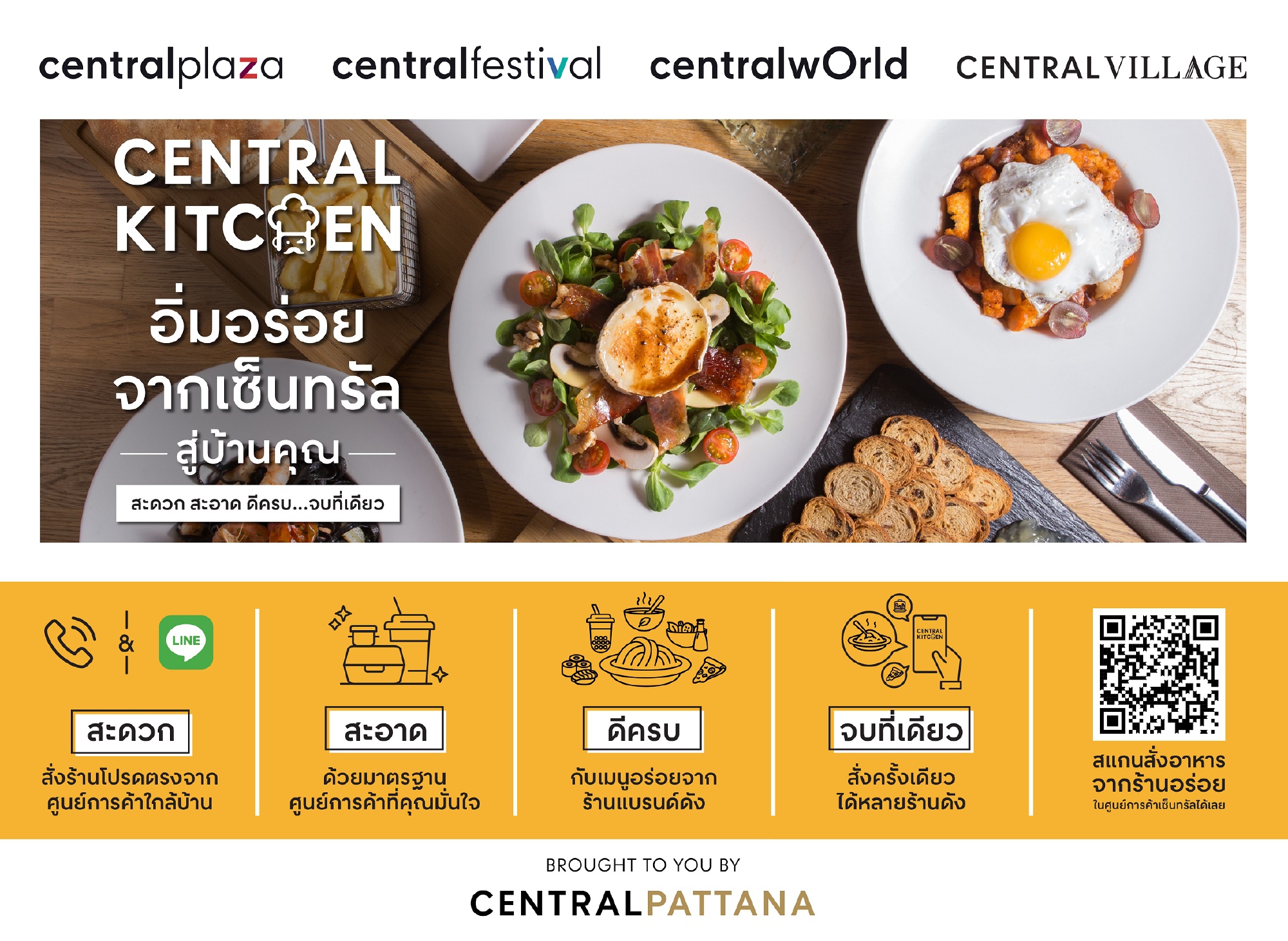 Central Pattana launches ‘Central Kitchen’ reinforcing its position as the best food destination