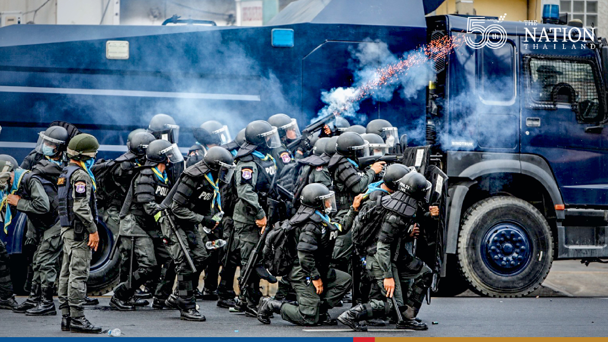 PM lauds police efficiency in dealing with anti-government protest