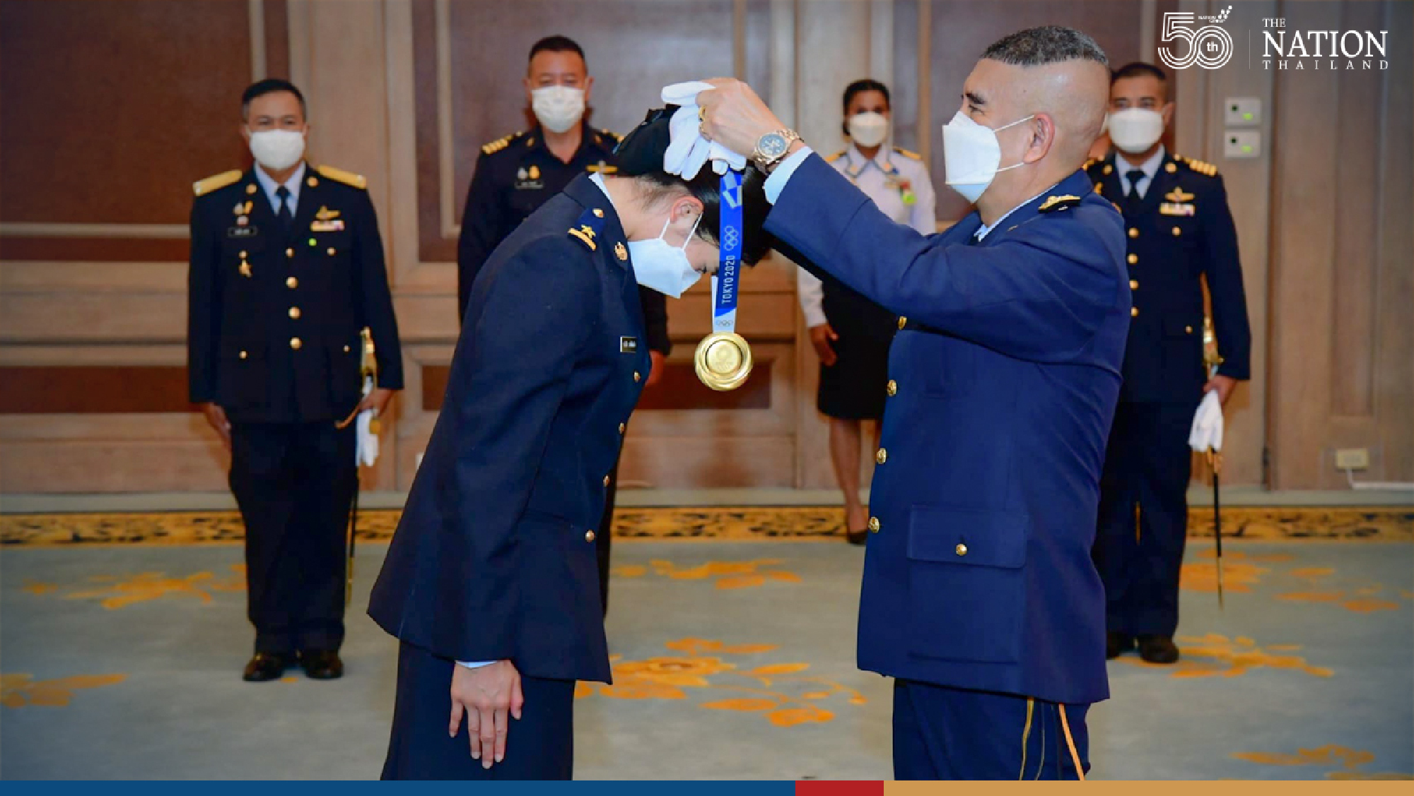Air Force chief promotes Olympic taekwondo queen Panipak